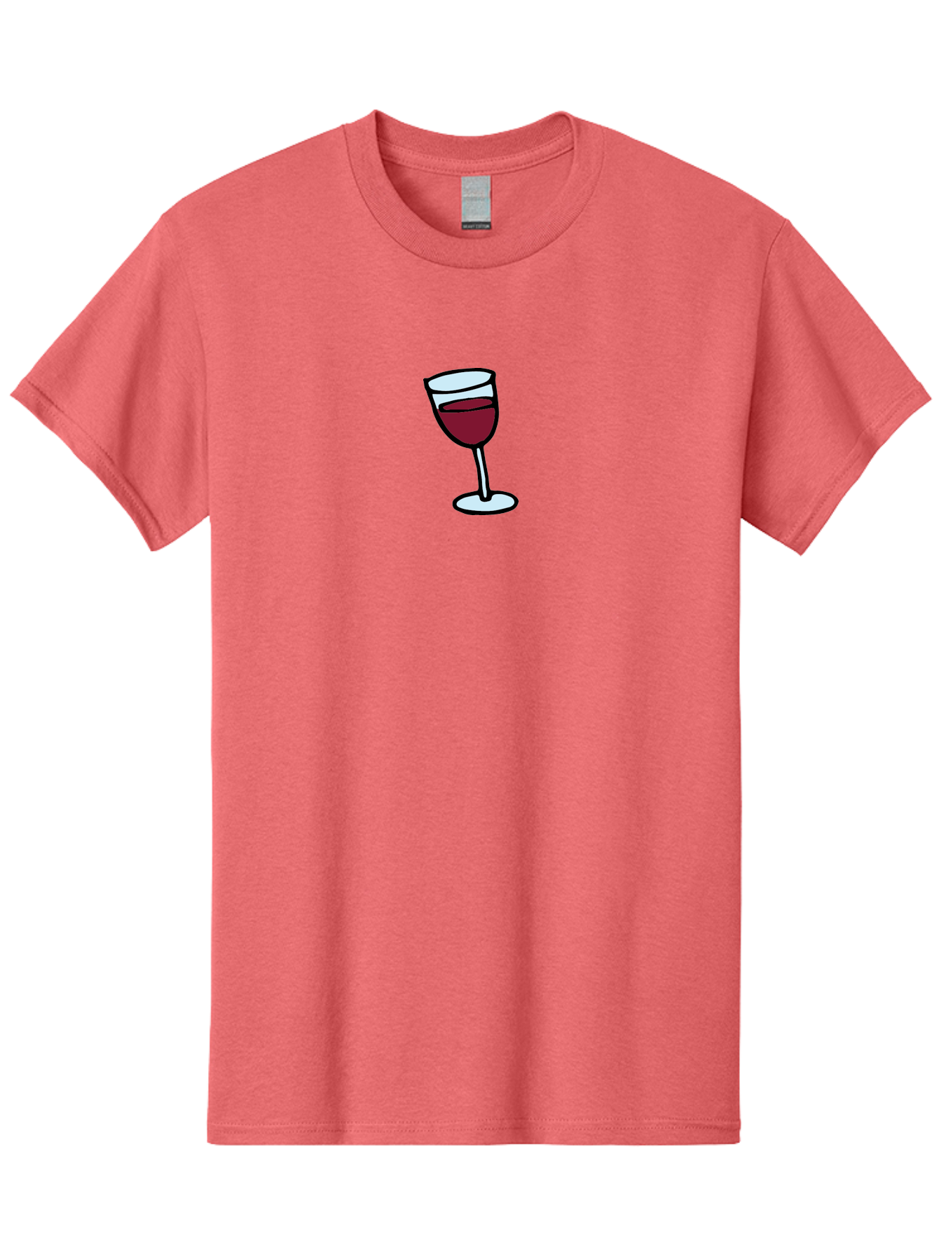 Wine-Glass Men'S Graphic Tee, 100% Cotton, Comfortable Casual Summer Wear, Machine Washable, Red Wine, Wine Glass, Glassware, Fine Wine, Wine Tasting, Elegant Drink, Relaxation, Leisure Activity, Wine Culture Aab168