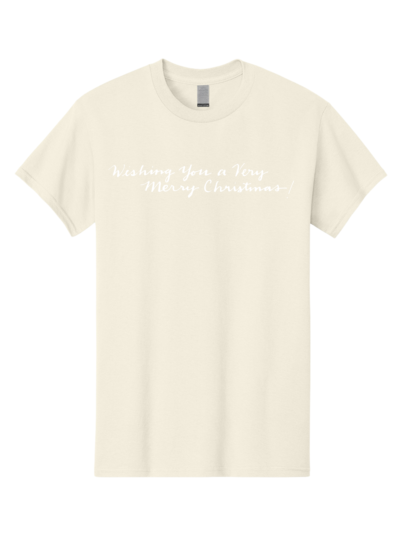 Wishing-You-A-Very-Merry-Christmas Men'S Graphic Tee, 100% Cotton, Comfortable Casual Summer Wear, Machine Washable, Holiday Wishes, Christmas Greeting, Festive Wishes, Merry Christmas Message, Holiday Season, Christmas Card, Aab173