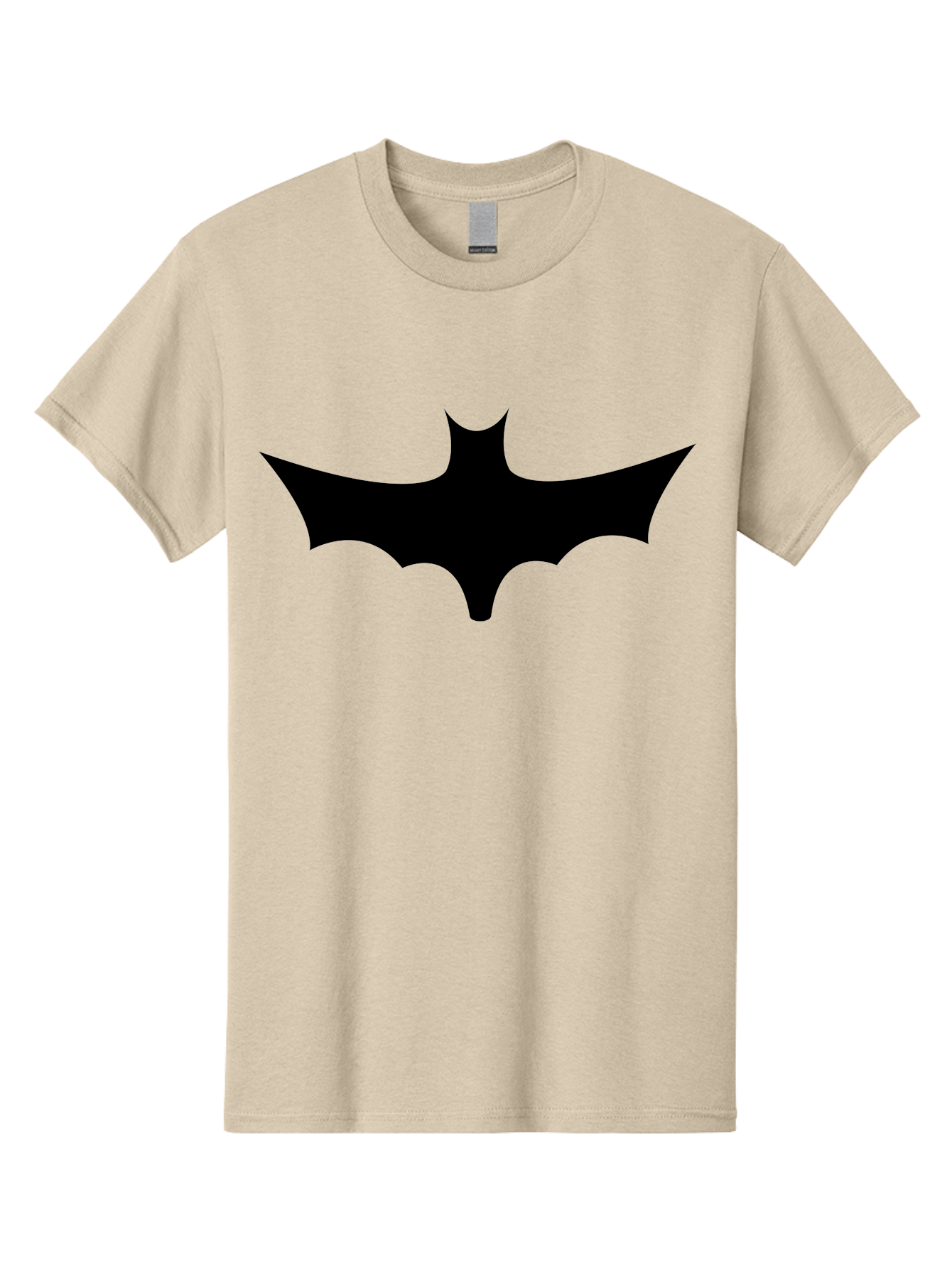 Batman-Logo-1 Men'S Graphic Tee, 100% Cotton, Comfortable Casual Summer Wear, Machine Washable, Batman Symbol, Superhero Logo, Dark Knight Emblem, Gotham City Icon, Comic Book Character, Bat Wings, Black Silhouette, Pop Culture Symbol Aab192