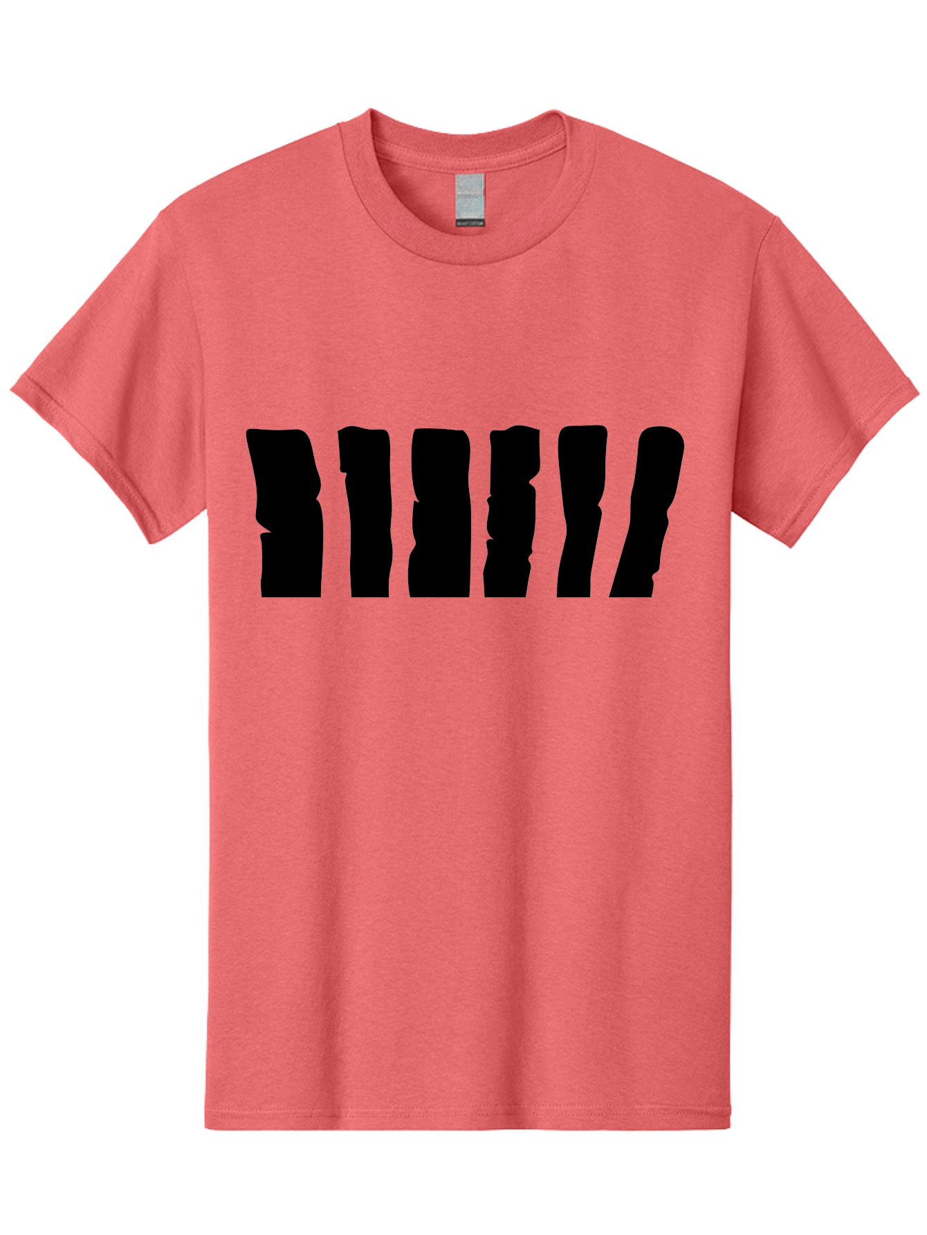 Bimbim Men'S Graphic Tee, 100% Cotton, Comfortable Casual Summer Wear, Machine Washable, Stylized Text, Bold Font, Black Letters, Modern Design, Graphic Element, Abstract Typography, Sleek Aesthetic Aab199