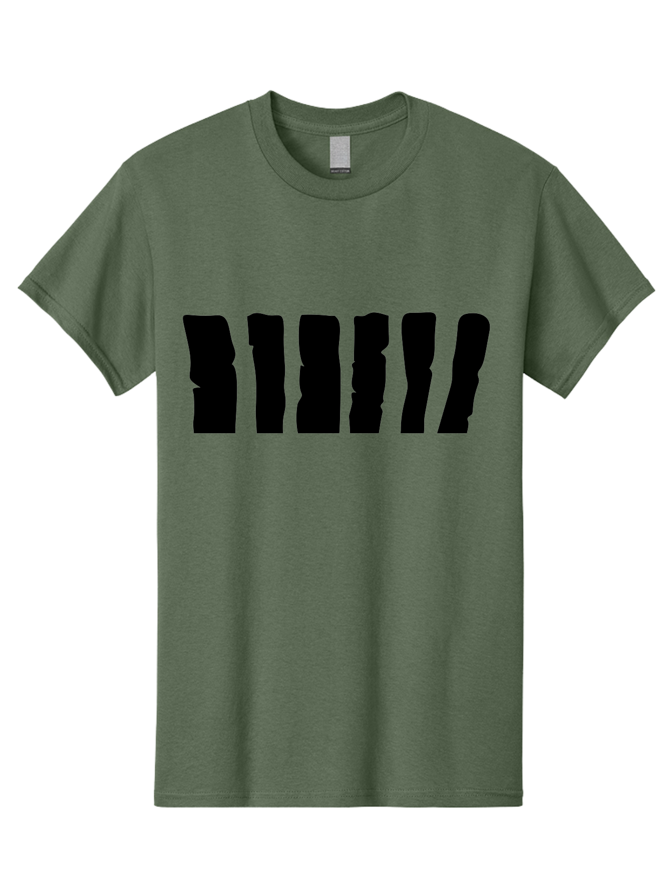 Bimbim Men'S Graphic Tee, 100% Cotton, Comfortable Casual Summer Wear, Machine Washable, Stylized Text, Bold Font, Black Letters, Modern Design, Graphic Element, Abstract Typography, Sleek Aesthetic Aab199