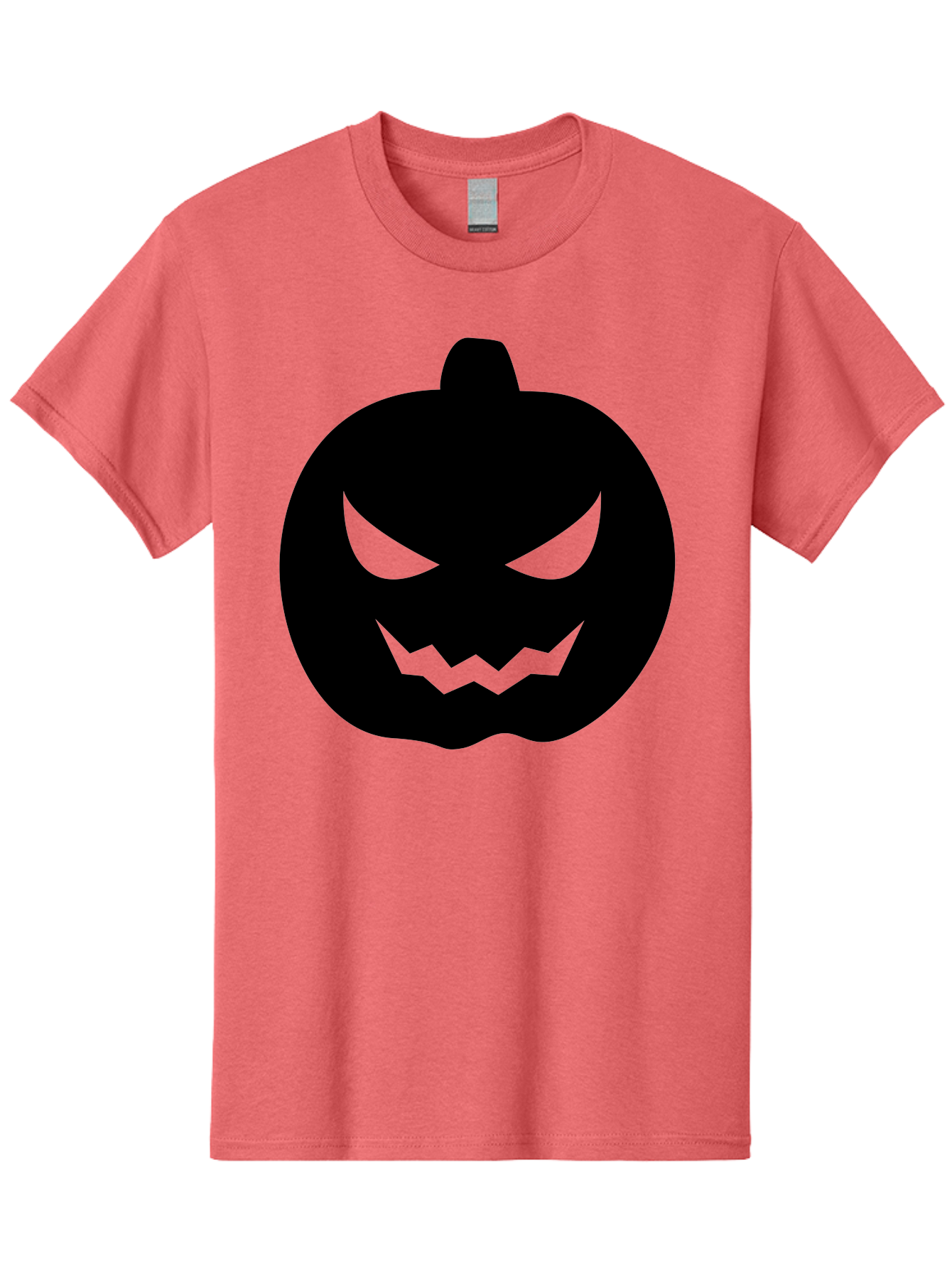 Jack-O-Lantern Men'S Graphic Tee, 100% Cotton, Comfortable Casual Summer Wear, Machine Washable, Halloween Pumpkin, Jack O Lantern, Spooky Face, Glowing Eyes, Menacing Grin, Autumn Decor, Fall Festival, Holiday Symbol, Scary Pumpkin, Aab230