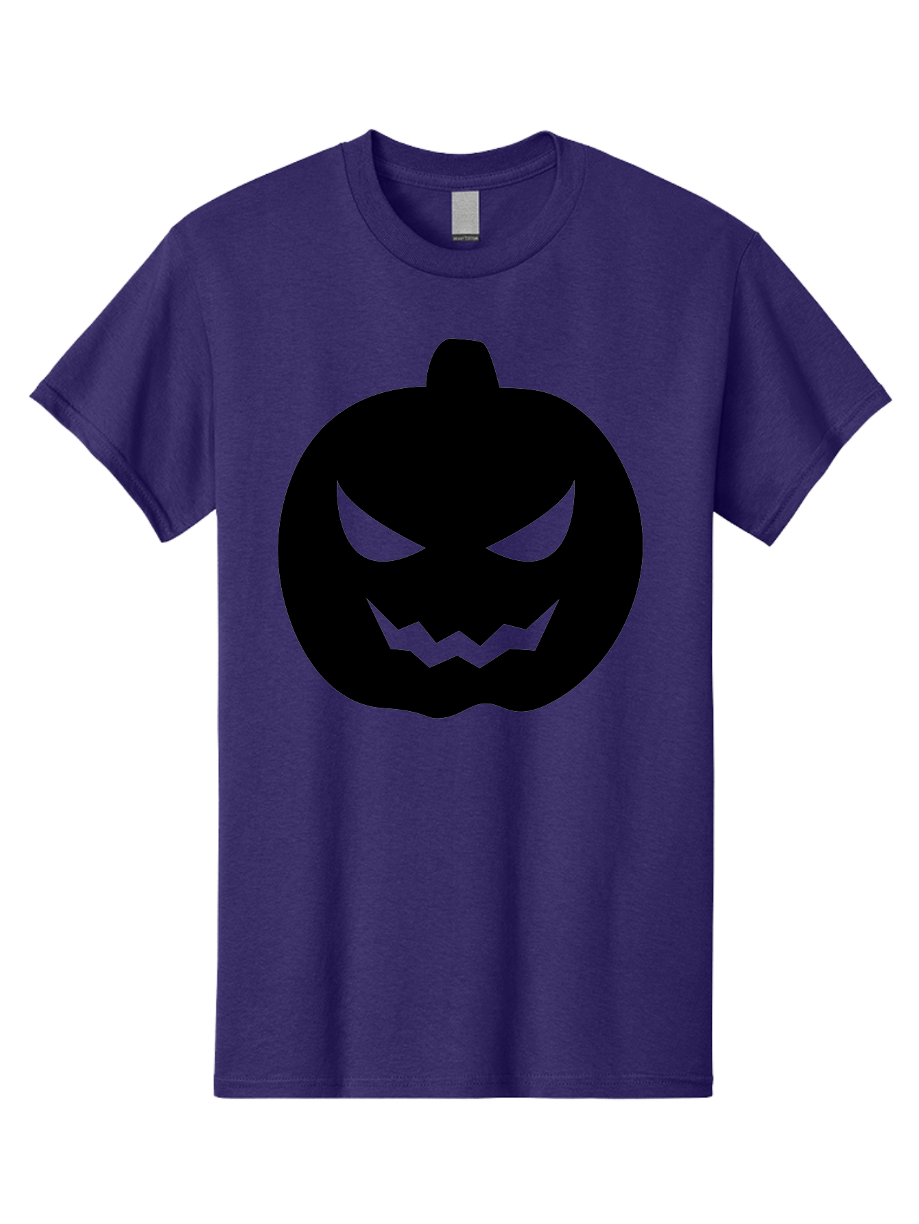 Jack-O-Lantern Men'S Graphic Tee, 100% Cotton, Comfortable Casual Summer Wear, Machine Washable, Halloween Pumpkin, Jack O Lantern, Spooky Face, Glowing Eyes, Menacing Grin, Autumn Decor, Fall Festival, Holiday Symbol, Scary Pumpkin, Aab230