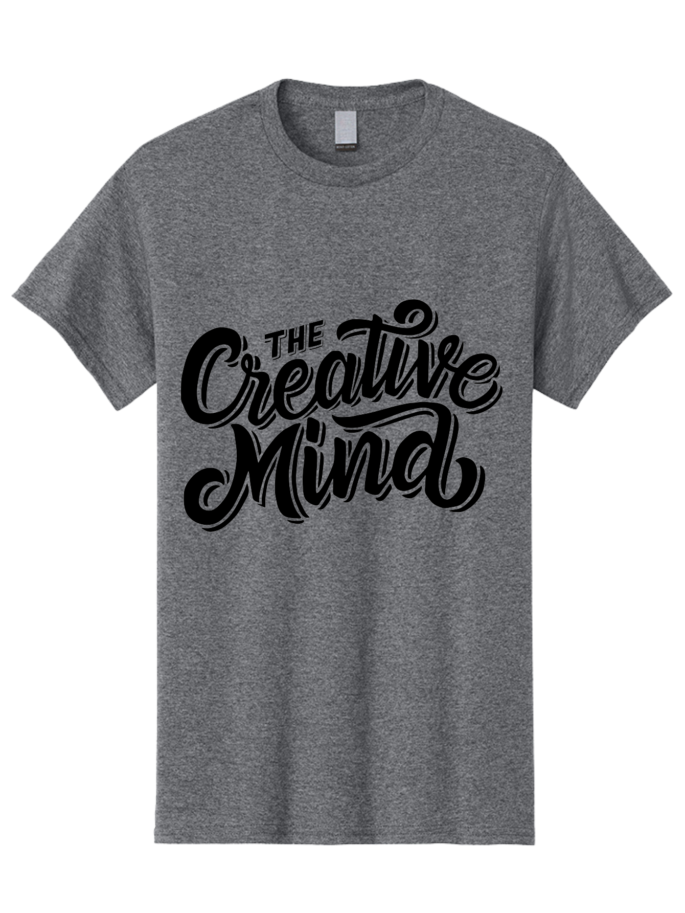 The-Creative-Mind-1 Men'S Graphic Tee, 100% Cotton, Comfortable Casual Summer Wear, Machine Washable, Creative Inspiration, Artistic Expression, Innovative Thinking, Imagination, Creativity, Artistic Ideas, Thoughtful Imagination, Artistry Aab253