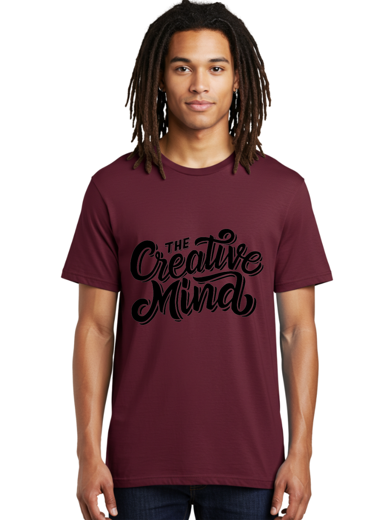 The-Creative-Mind-1 Men'S Graphic Tee, 100% Cotton, Comfortable Casual Summer Wear, Machine Washable, Creative Inspiration, Artistic Expression, Innovative Thinking, Imagination, Creativity, Artistic Ideas, Thoughtful Imagination, Artistry Aab253