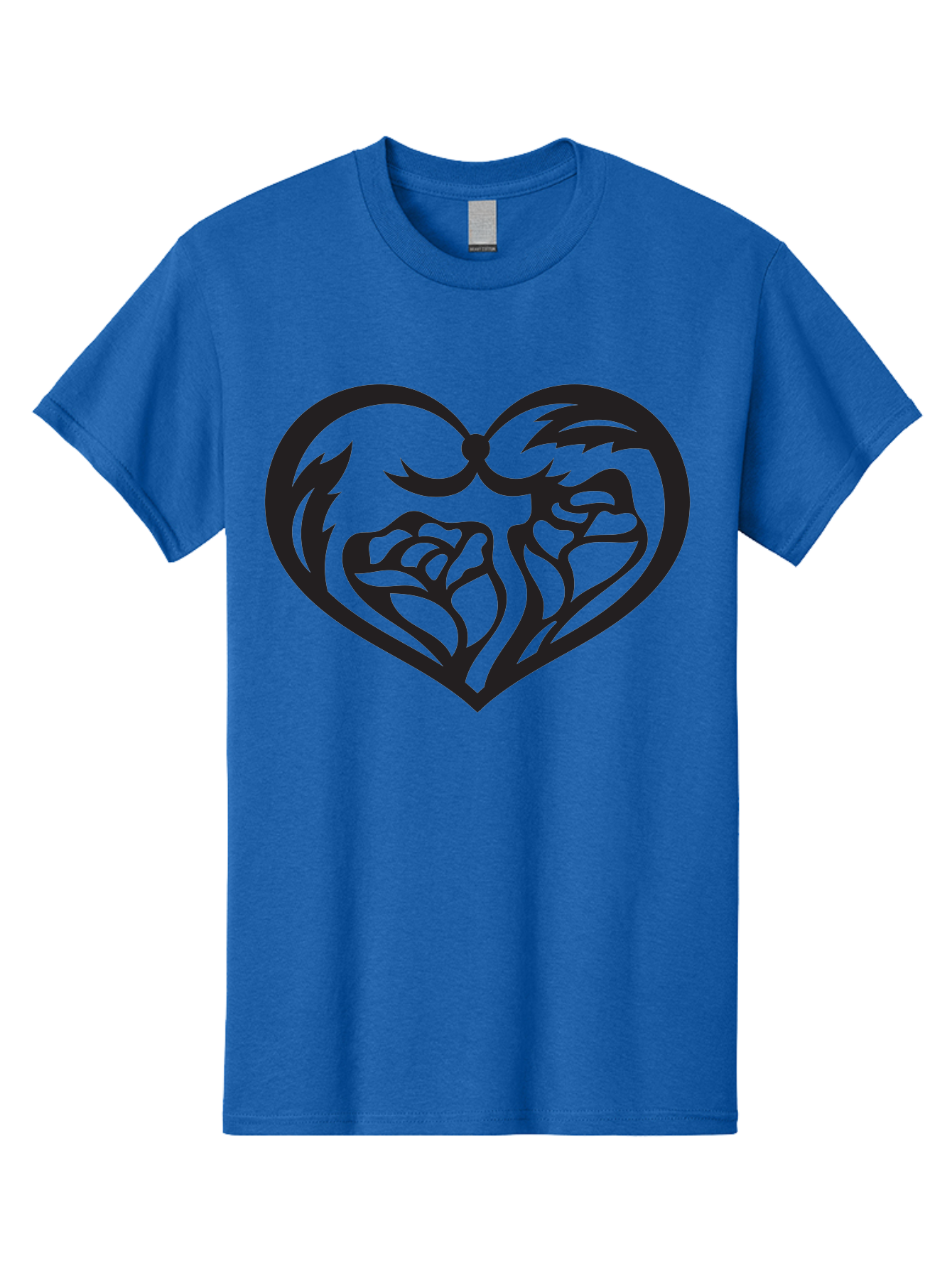 Clenched-Fists-Heart Men'S Graphic Tee, 100% Cotton, Comfortable Casual Summer Wear, Machine Washable, Clenched Fists, Heart Symbol, Strength, Power Symbol, Boxing Gloves, Aggression, Boxing Inspiration, Heart Art, Fist Bump Symbol, Aab260