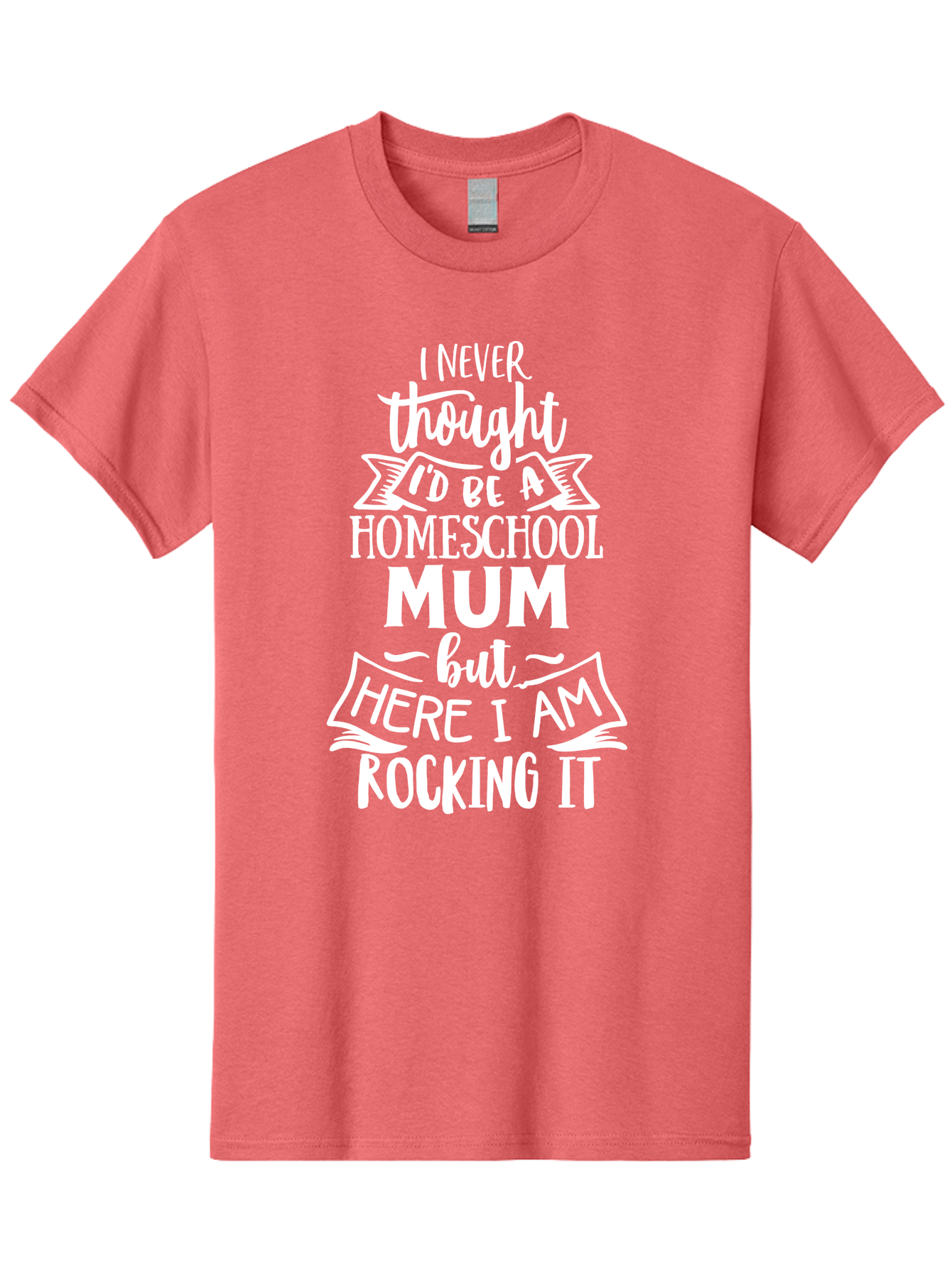 Homeschool-Mum Men'S Graphic Tee, 100% Cotton, Comfortable Casual Summer Wear, Machine Washable, Homeschool Mom, Parenting Quote, Homeschooling Inspiration, Mom Life, Funny Parenting, Inspirational Quote, Mom Quotes, Homeschooling Journey Aab399