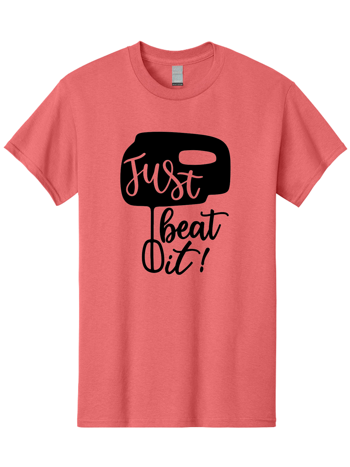 Just-Beat-It Men'S Graphic Tee, 100% Cotton, Comfortable Casual Summer Wear, Machine Washable, Boxing, Motivational Quote, Fitness Inspiration, Workout Encouragement, Just Beat It!, Boxing Graphics, Motivational Boxing Aab582