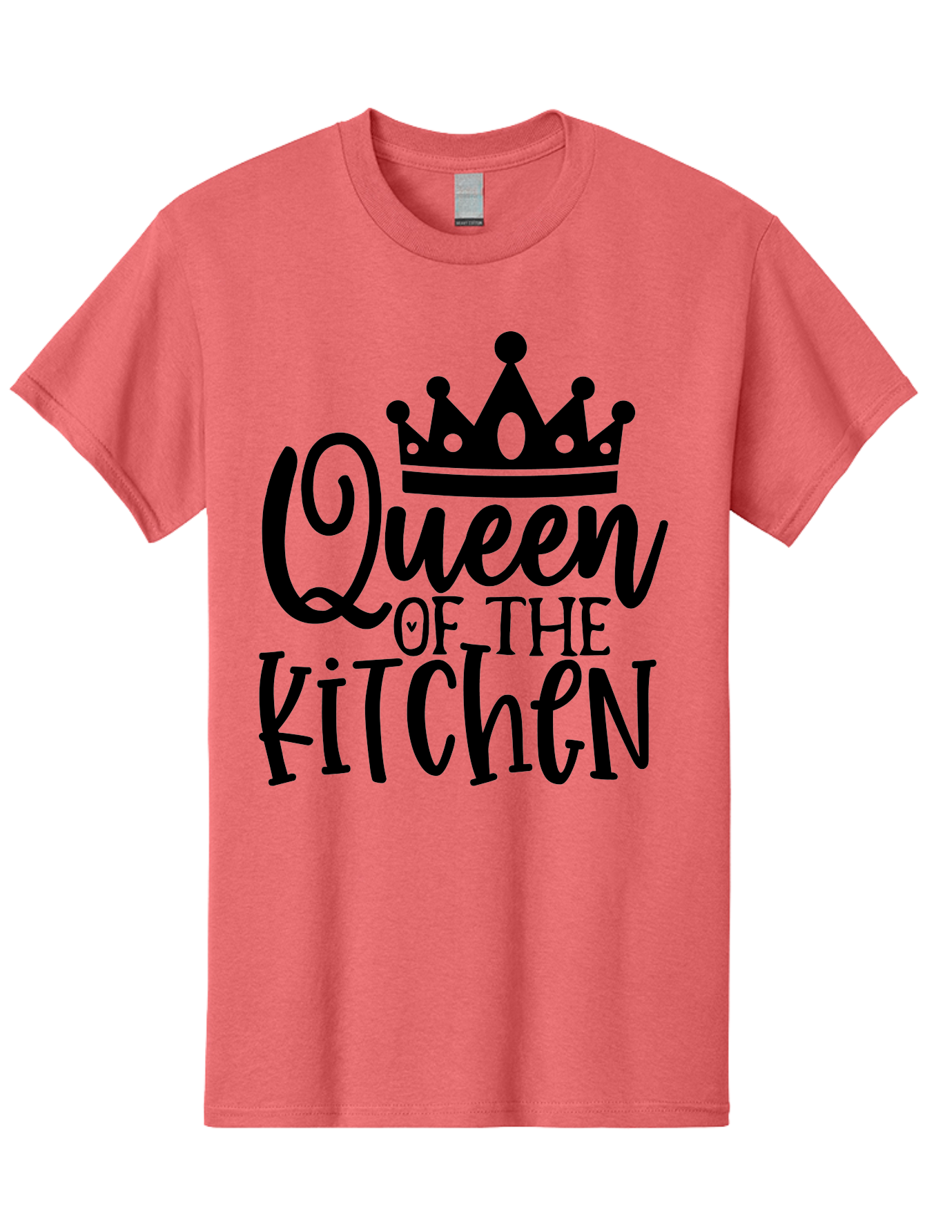 Queen-Of-The-Kitchen Men'S Graphic Tee, 100% Cotton, Comfortable Casual Summer Wear, Machine Washable, Kitchen Queen, Cooking, Baking, Culinary Skills, Domestic Goddess, Kitchen Decor, Cooking Inspiration, Recipe Ideas, Kitchen Motivation, Aab587