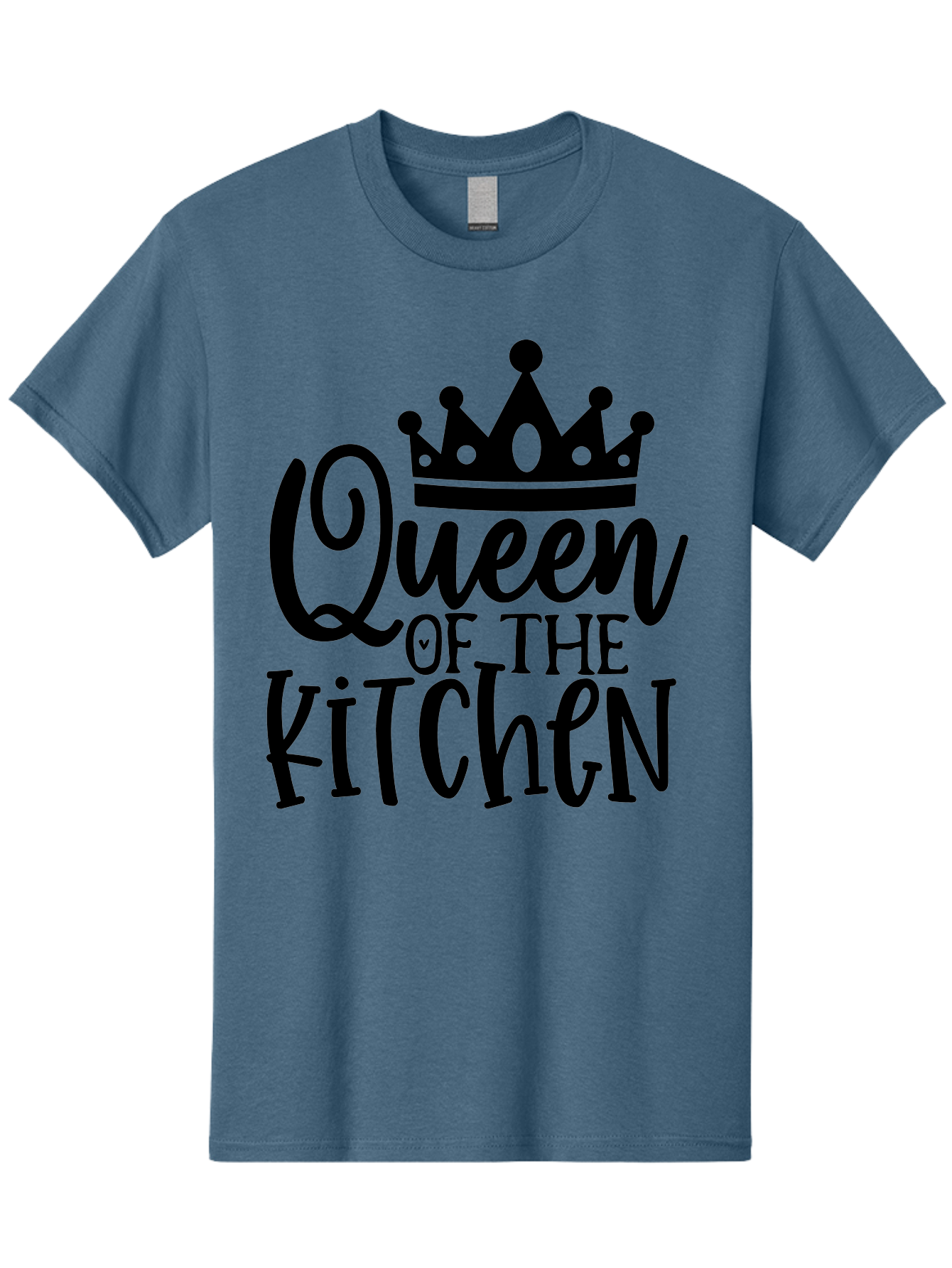 Queen-Of-The-Kitchen Men'S Graphic Tee, 100% Cotton, Comfortable Casual Summer Wear, Machine Washable, Kitchen Queen, Cooking, Baking, Culinary Skills, Domestic Goddess, Kitchen Decor, Cooking Inspiration, Recipe Ideas, Kitchen Motivation, Aab587