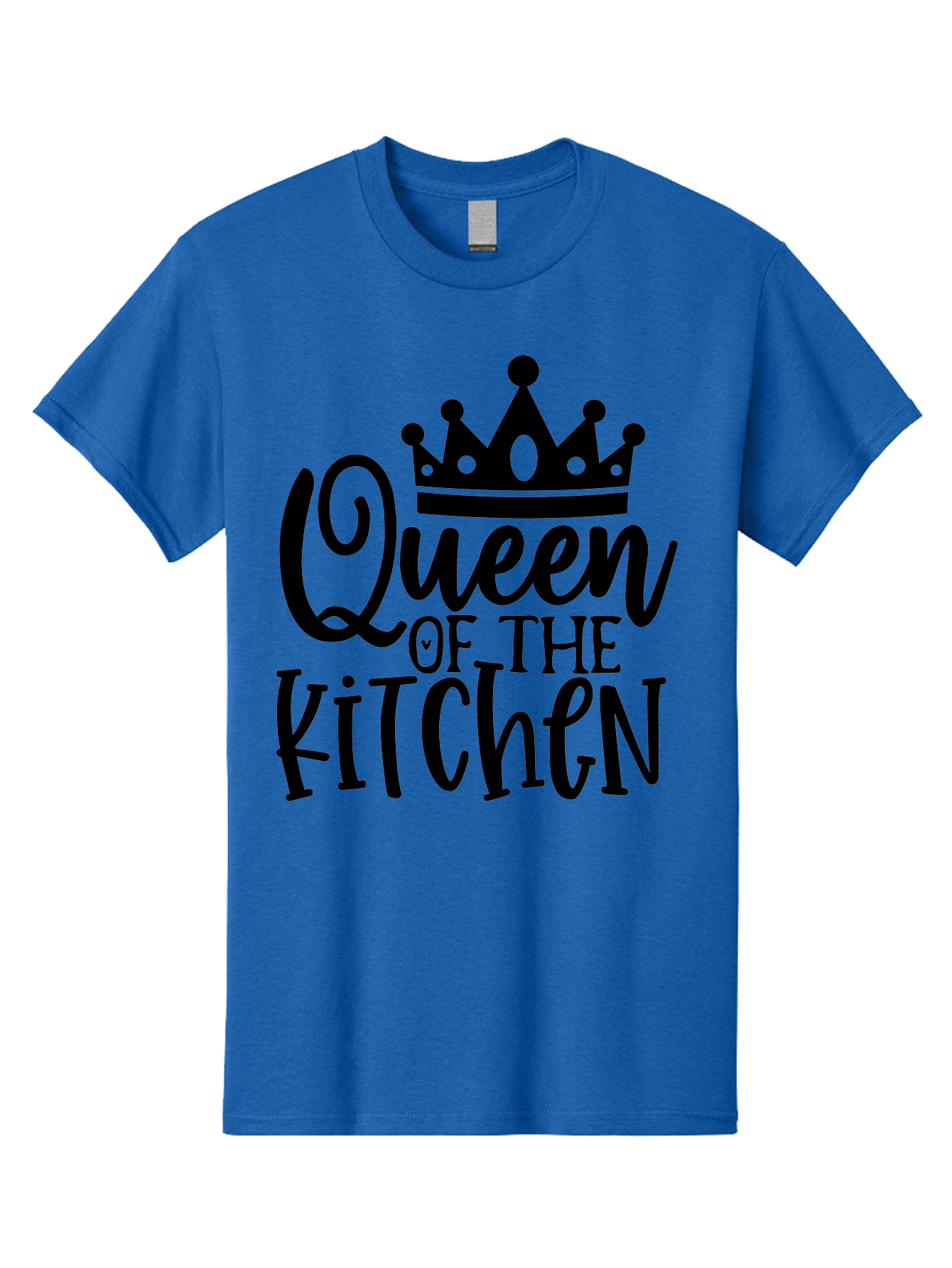 Queen-Of-The-Kitchen Men'S Graphic Tee, 100% Cotton, Comfortable Casual Summer Wear, Machine Washable, Kitchen Queen, Cooking, Baking, Culinary Skills, Domestic Goddess, Kitchen Decor, Cooking Inspiration, Recipe Ideas, Kitchen Motivation, Aab587
