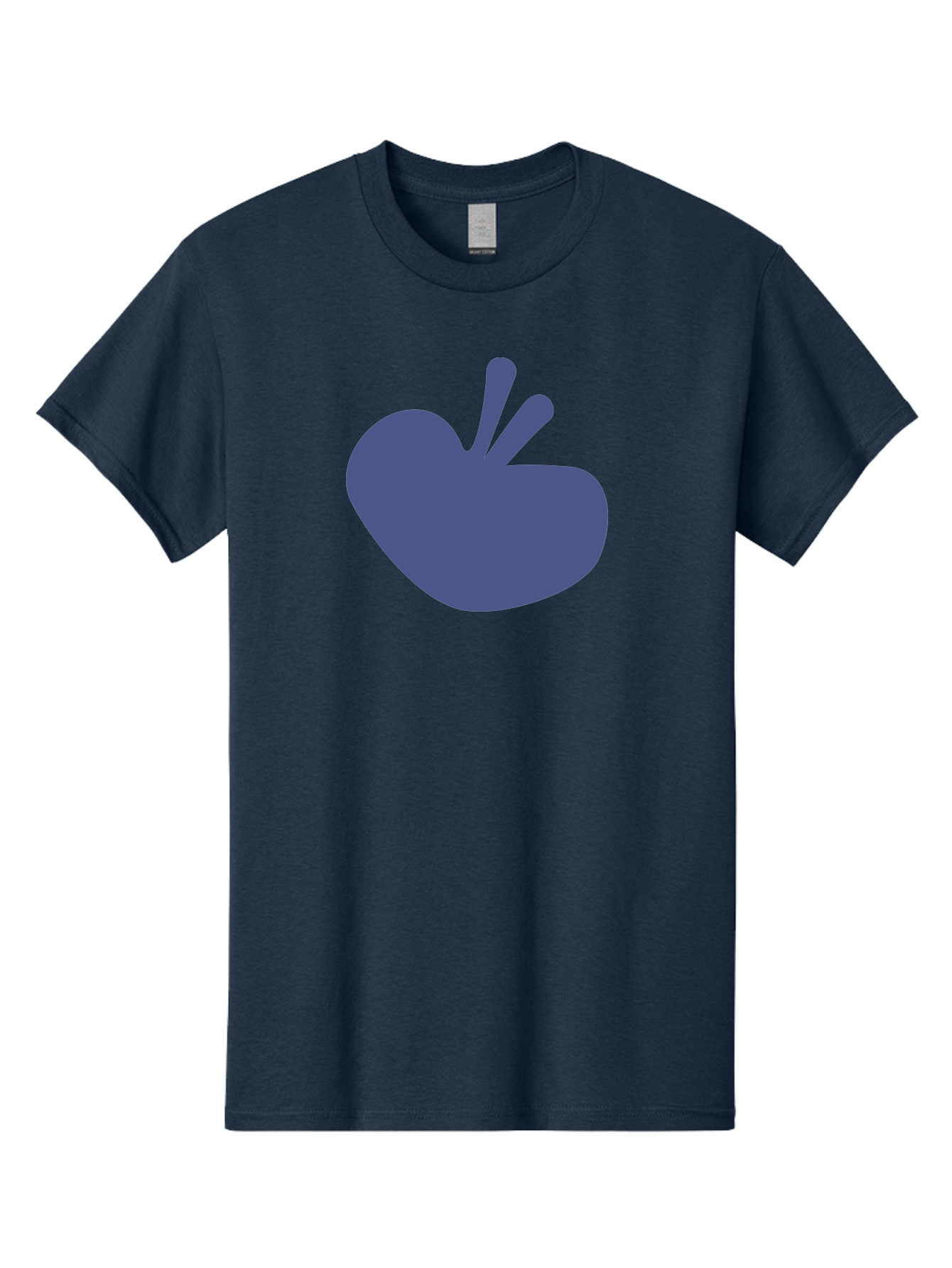 Hand-Heart Men'S Graphic Tee, 100% Cotton, Comfortable Casual Summer Wear, Machine Washable, Hand Gesture, Two Fingers Up, Peace Sign, Friendship Symbol, Love, Care, Affection, Kindness, Peace Aab620