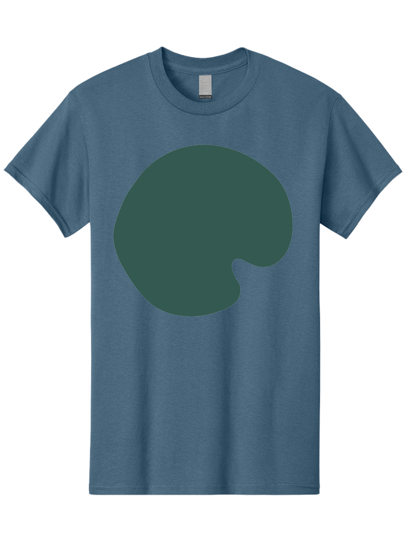 Pachymorph Men'S Graphic Tee, 100% Cotton, Comfortable Casual Summer Wear, Machine Washable, Pacman Character, Dark Grey Color, Simple Design, Retro Game Icon, Video Game Symbol, Classic Arcade Aab623