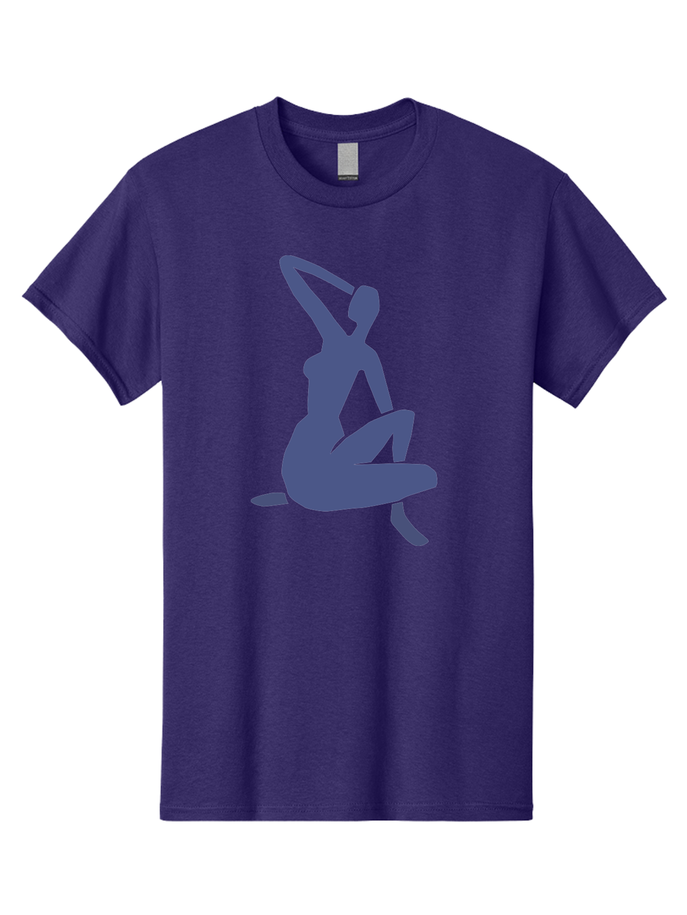 Yoga-Woman Men'S Graphic Tee, 100% Cotton, Comfortable Casual Summer Wear, Machine Washable, Yoga, Meditation, Fitness, Wellness, Flexibility, Balance, Mindfulness, Relaxation, Serene Pose, Fit Woman Aab641