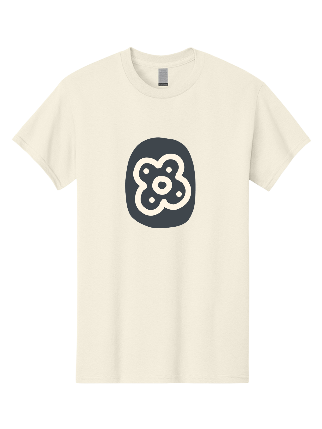 Rounded-Square-Logo Men'S Graphic Tee, 100% Cotton, Comfortable Casual Summer Wear, Machine Washable, Paw Print, Dog Paw, Pet Care, Animal Tracking, Pet Grooming, Pet Accessories, Pet Love Aab791