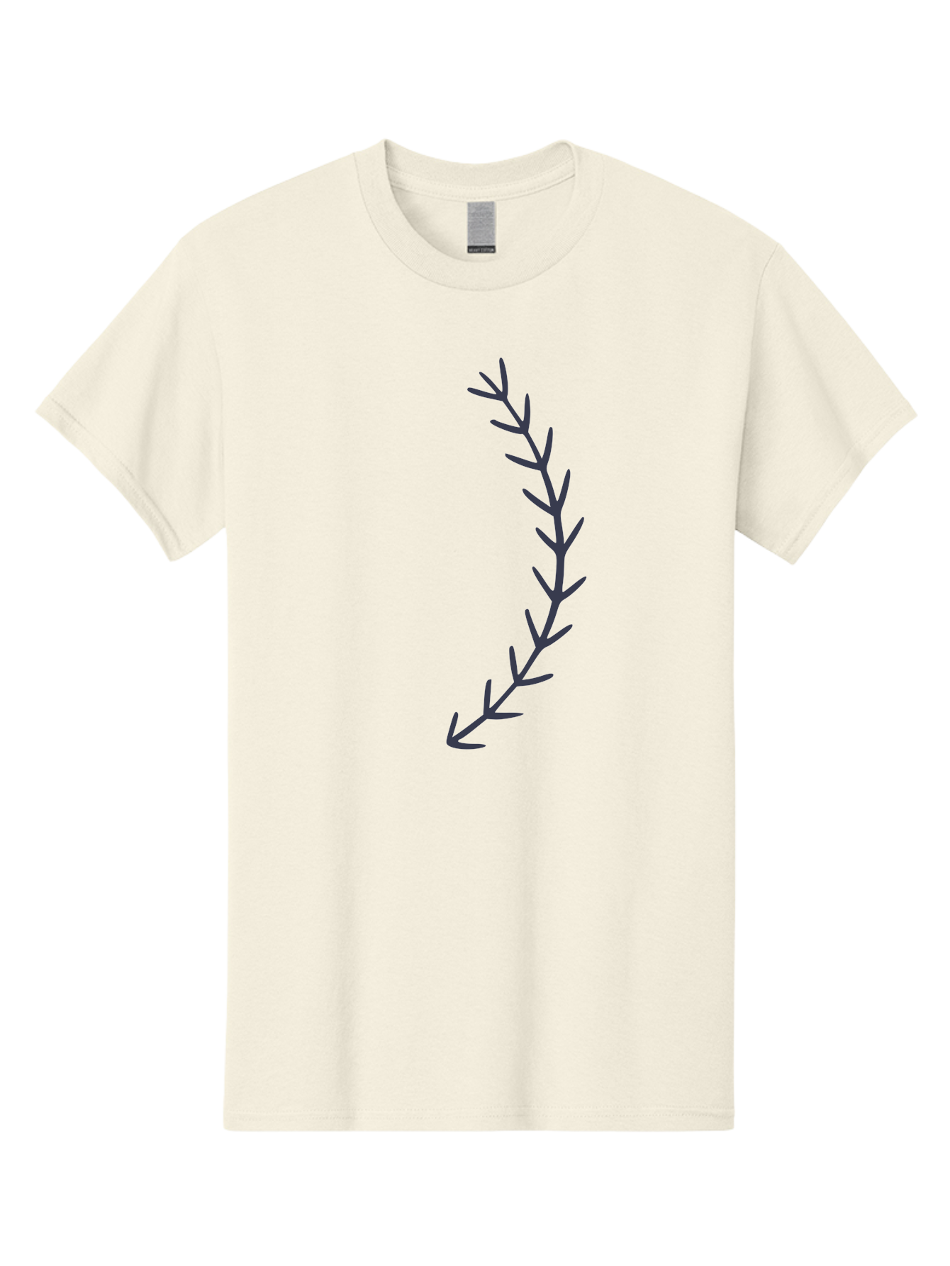 Dark-Purple-Branch Men'S Graphic Tee, 100% Cotton, Comfortable Casual Summer Wear, Machine Washable, Purple Branch Illustration, Simple Design, Minimalist Art, Purple Twig, Leafy Stem, Modern Graphics, Digital Art Aac015