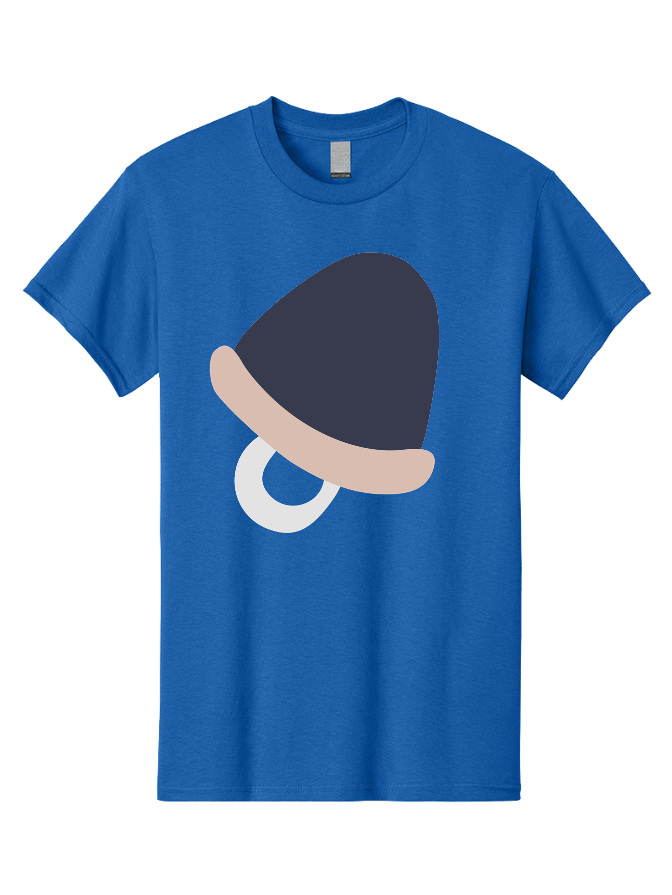 Pacifier Men'S Graphic Tee, 100% Cotton, Comfortable Casual Summer Wear, Machine Washable, Pacifier For Baby, Baby Soother, Nursery Accessories, Infant Care, Baby Supplies, Newborn Essentials Aac065