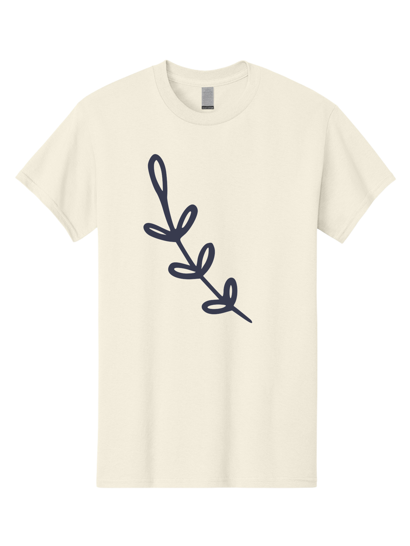 Rosemary Men'S Graphic Tee, 100% Cotton, Comfortable Casual Summer Wear, Machine Washable, Rosemary Herb, Sprig Of Rosemary, Dark Gray Illustration, Simple Design, Minimalist Art, Herb Icon, Kitchen Decor, Cooking Inspiration, Culinary Symbol Aac092