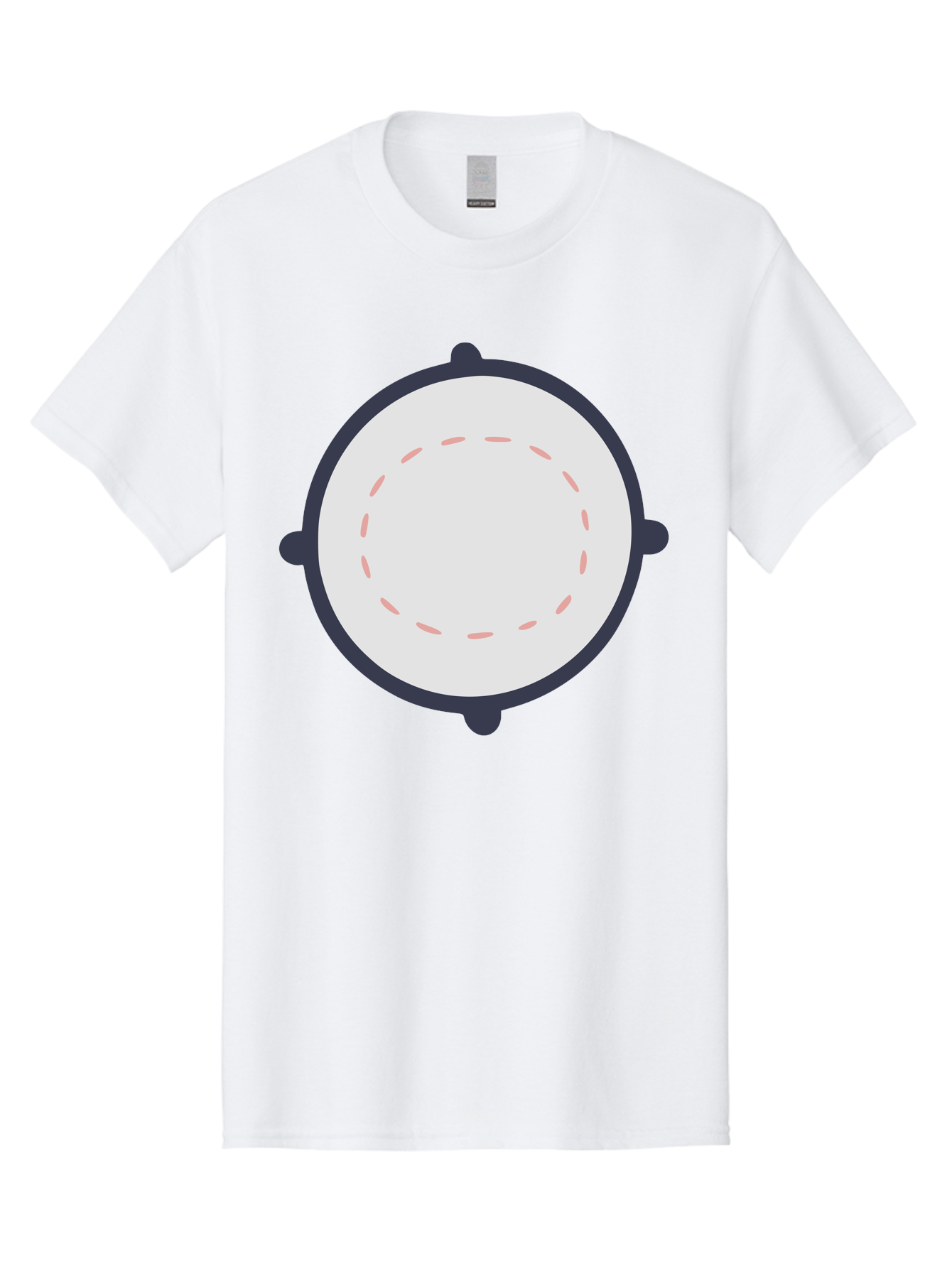 Tambourine Men'S Graphic Tee, 100% Cotton, Comfortable Casual Summer Wear, Machine Washable, Drum, Percussion Instrument, Musical Instrument, Drumhead, Drum Shell, Music, Rhythm, Beats, Drumming Aac121