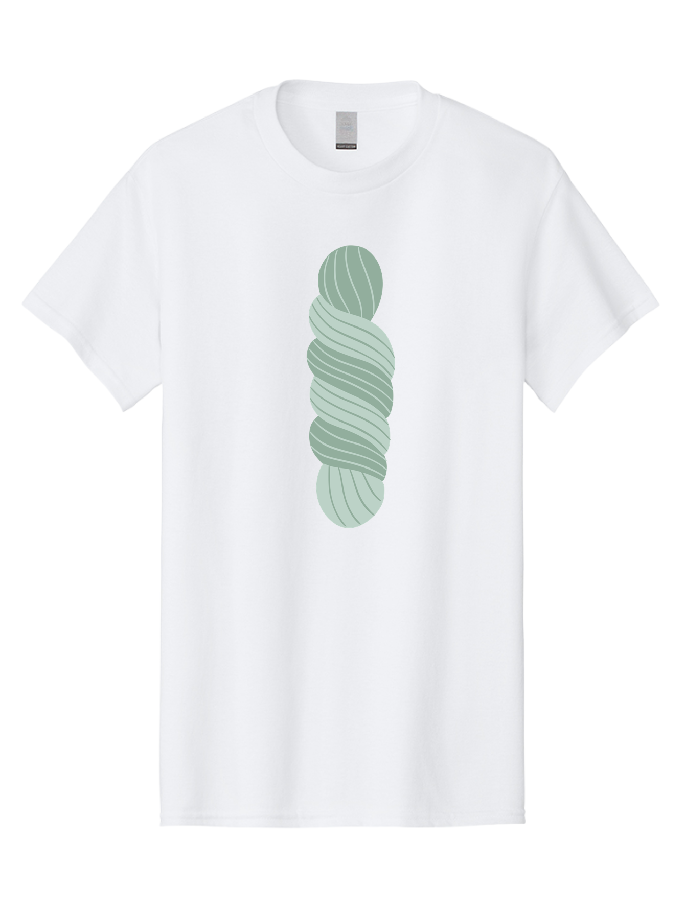 Twisted-Object Men'S Graphic Tee, 100% Cotton, Comfortable Casual Summer Wear, Machine Washable, Twisted Shape, Abstract Design, 3D Illustration, Spiral Pattern, Twisted Form, Modern Art, Digital Graphic, Abstract Shape Aac130