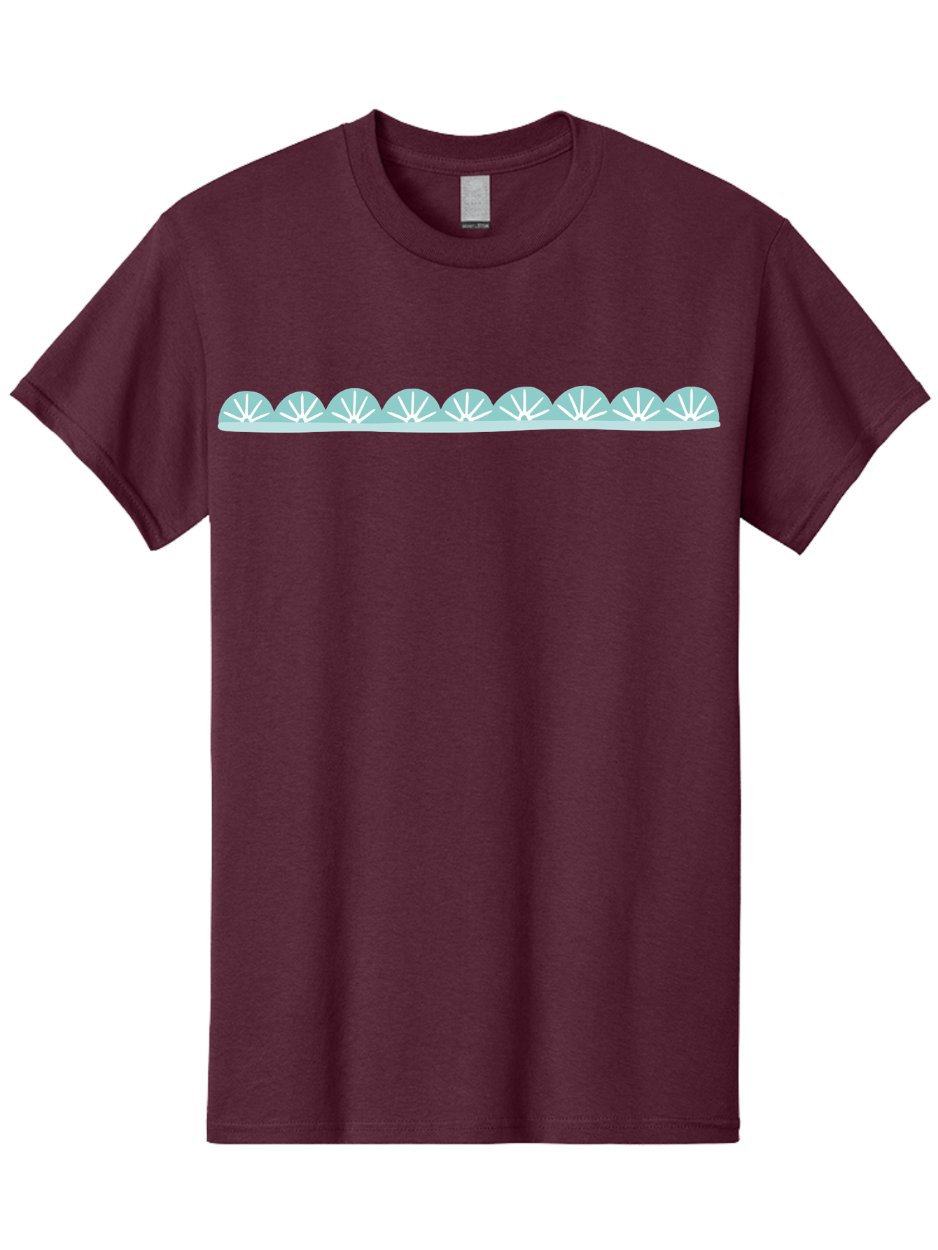 Umbrellas Men'S Graphic Tee, 100% Cotton, Comfortable Casual Summer Wear, Machine Washable, White Seashells, Shell Pattern, Ocean-Inspired Design, Coastal Decor, Beachy Vibe, Simple Illustration, Graphic Element Aac132