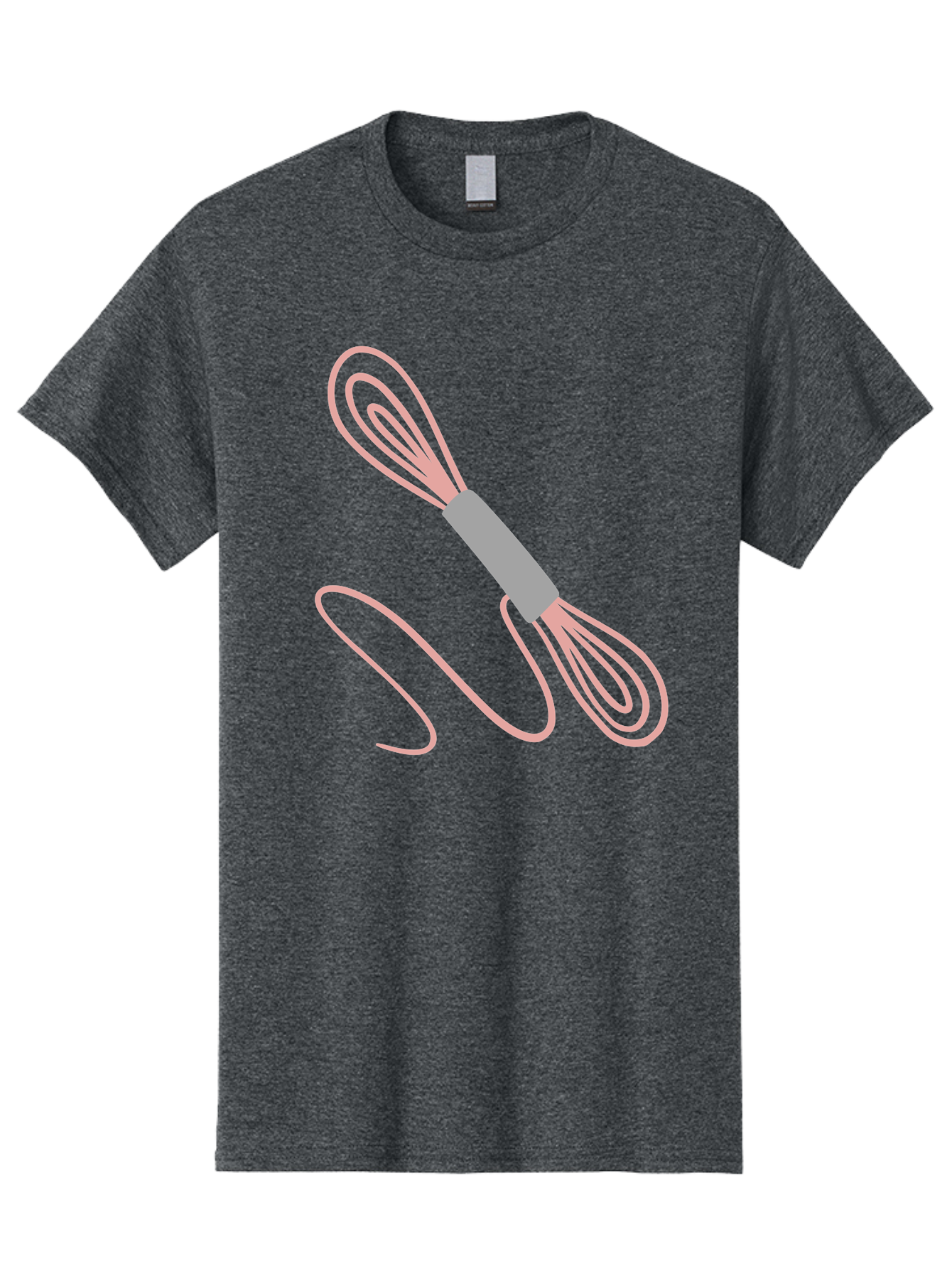 Whisk Men'S Graphic Tee, 100% Cotton, Comfortable Casual Summer Wear, Machine Washable, Cooking Utensils, Kitchen Tools, Whisk Design, Creative Graphics, Pastel Colors, Kitchenware, Cooking Essentials Aac133