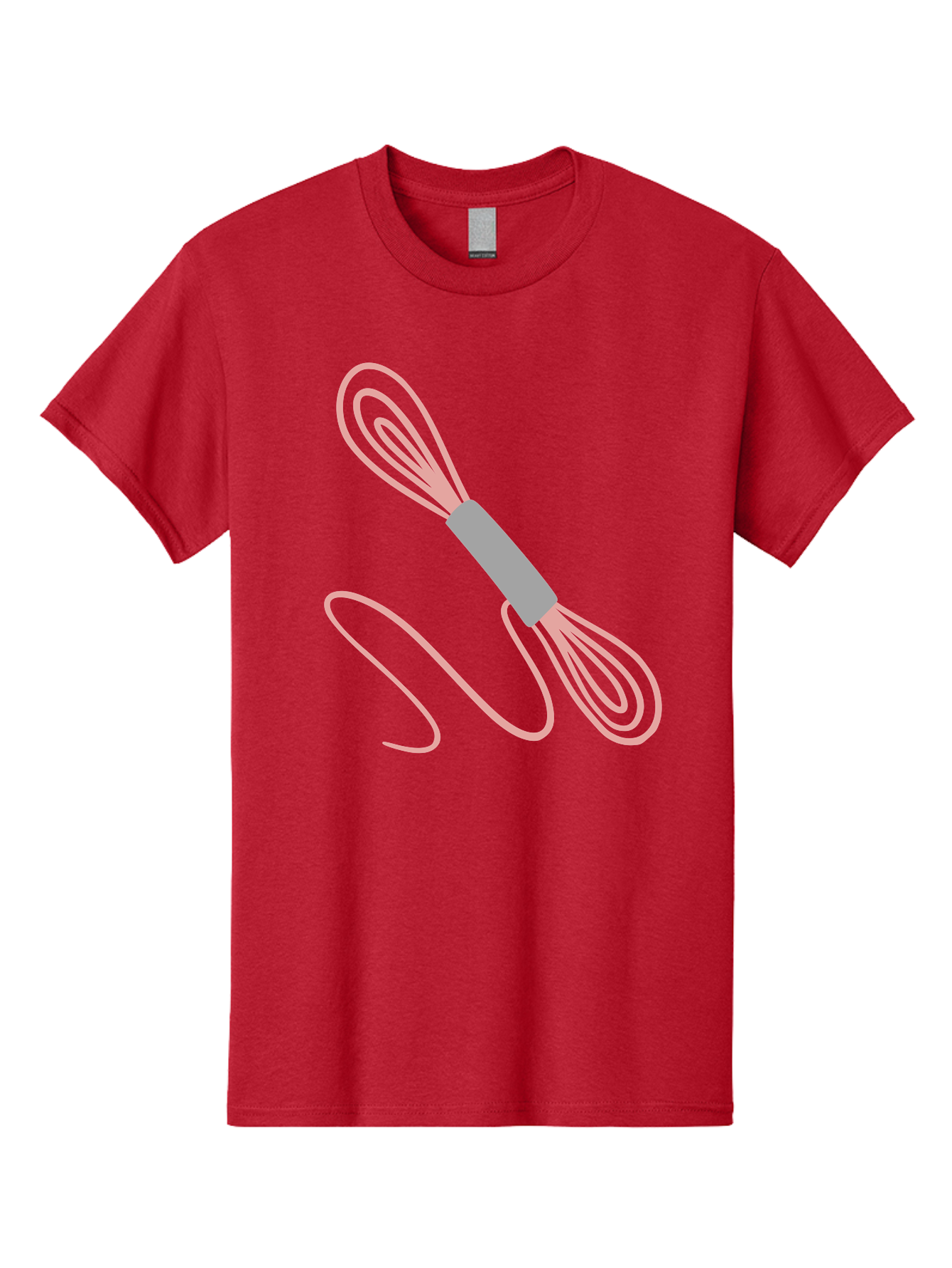 Whisk Men'S Graphic Tee, 100% Cotton, Comfortable Casual Summer Wear, Machine Washable, Cooking Utensils, Kitchen Tools, Whisk Design, Creative Graphics, Pastel Colors, Kitchenware, Cooking Essentials Aac133
