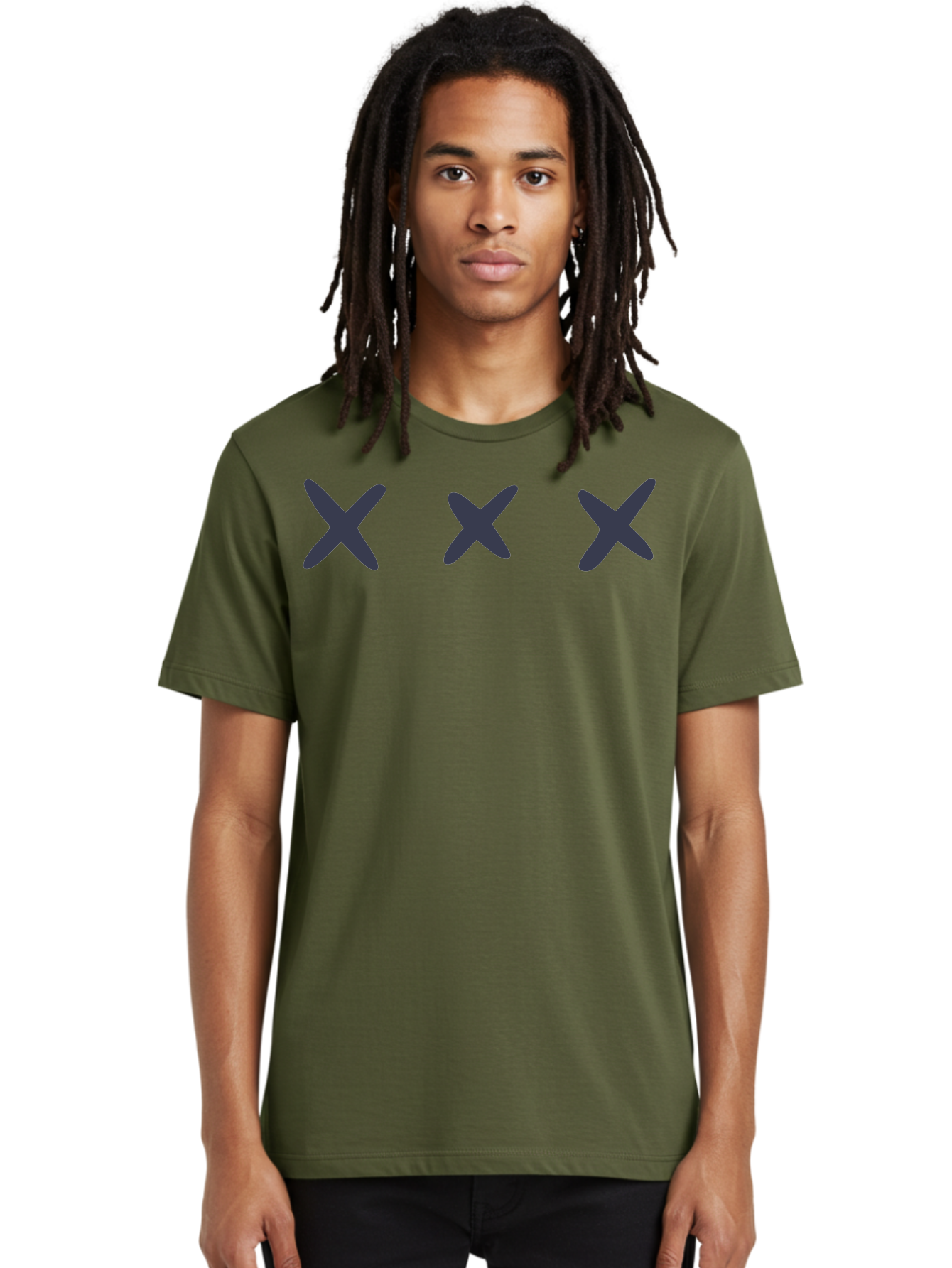 X-Marks-1 Men'S Graphic Tee, 100% Cotton, Comfortable Casual Summer Wear, Machine Washable, X Symbol, Delete Icon, Close Button, Cancel Sign, Cross Mark, Removal Indicator, Negative Symbol Aac142