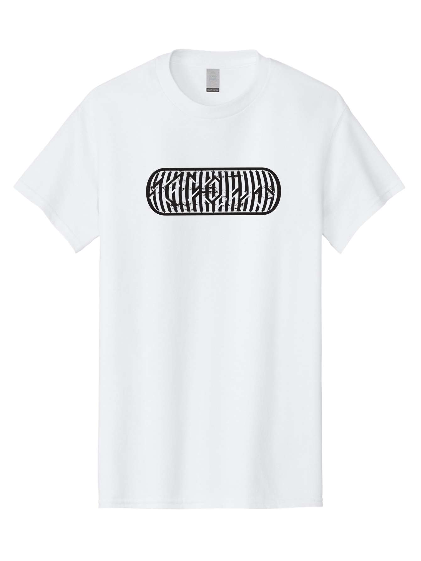 Barcode-Capsule Men'S Graphic Tee, 100% Cotton, Comfortable Casual Summer Wear, Machine Washable, Band Aid, First Aid, Wound Care, Medical Supplies, Healthcare Products, Sticky Bandage, Adhesive Strip Aac149