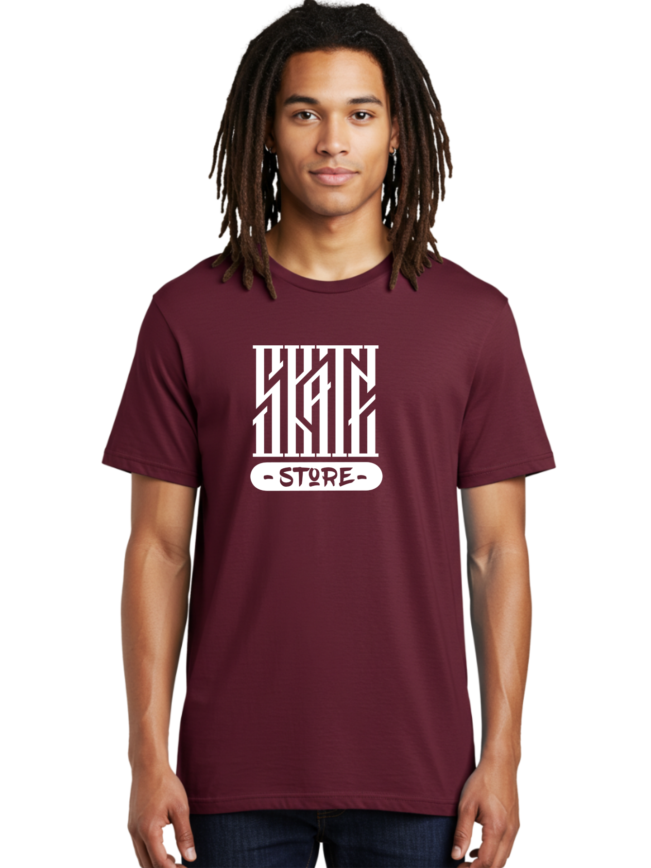 Hyn-Store Men'S Graphic Tee, 100% Cotton, Comfortable Casual Summer Wear, Machine Washable, Stylish Typography, Store Branding, Hyln Store, Modern Logo, Minimalist Design, Retail Identity, Green And White Color Scheme, Fashion Branding Aac150