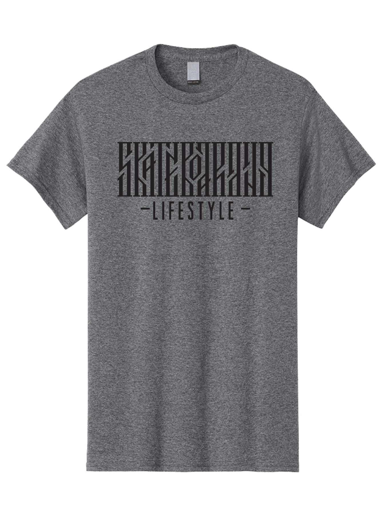 Lifestyle Men'S Graphic Tee, 100% Cotton, Comfortable Casual Summer Wear, Machine Washable, Lifestyle Branding, Trendy Graphics, Modern Design, Black Typography, Stylish Patterns, Abstract Shapes, Fashion Lifestyle, Creative Art Aac152