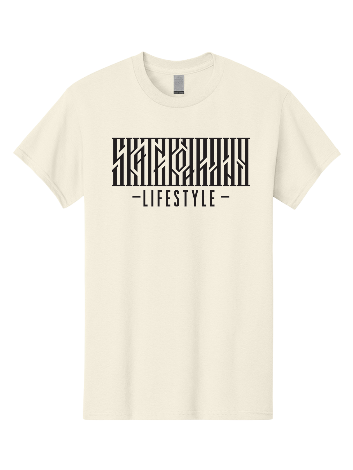 Lifestyle Men'S Graphic Tee, 100% Cotton, Comfortable Casual Summer Wear, Machine Washable, Lifestyle Branding, Trendy Graphics, Modern Design, Black Typography, Stylish Patterns, Abstract Shapes, Fashion Lifestyle, Creative Art Aac152