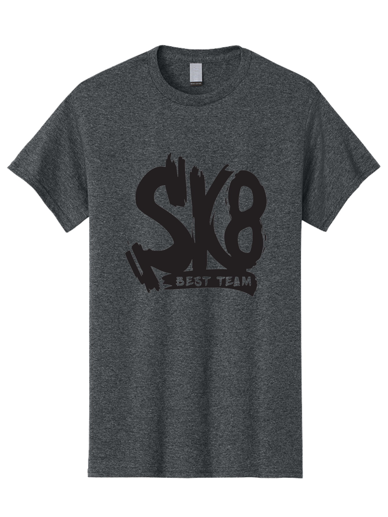 Sk8-Best-Team-1 Men'S Graphic Tee, 100% Cotton, Comfortable Casual Summer Wear, Machine Washable, Sk8 Best Team, Skate Team Logo, Skateboarding Graphics, Team Branding, Urban Sports, Action Sports, Skate Culture, Team Identity Aac163