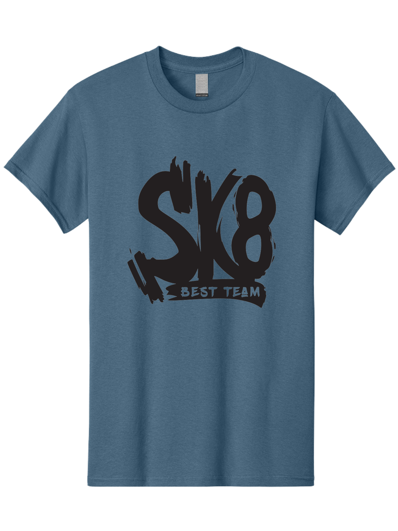 Sk8-Best-Team-1 Men'S Graphic Tee, 100% Cotton, Comfortable Casual Summer Wear, Machine Washable, Sk8 Best Team, Skate Team Logo, Skateboarding Graphics, Team Branding, Urban Sports, Action Sports, Skate Culture, Team Identity Aac163