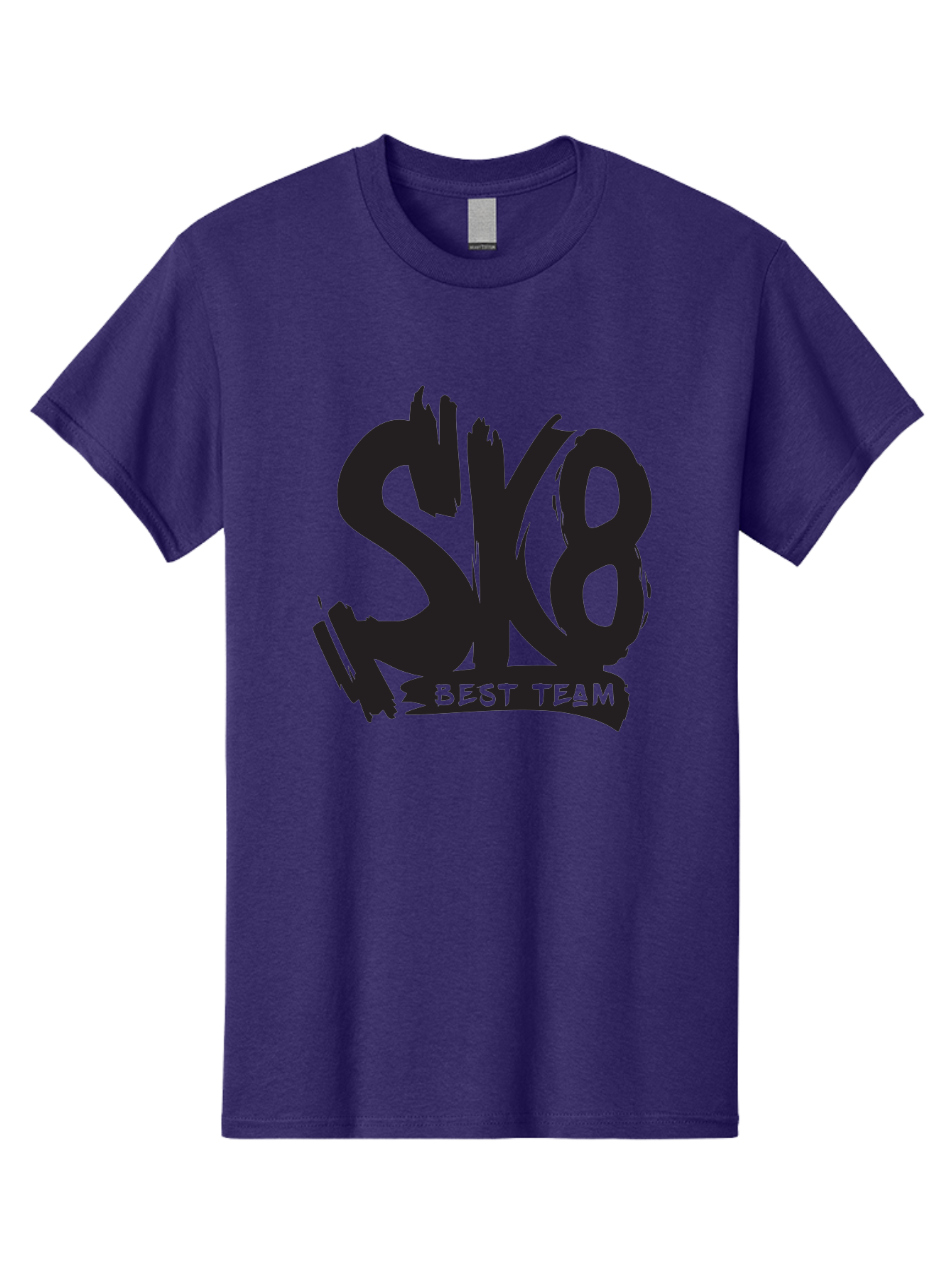 Sk8-Best-Team-1 Men'S Graphic Tee, 100% Cotton, Comfortable Casual Summer Wear, Machine Washable, Sk8 Best Team, Skate Team Logo, Skateboarding Graphics, Team Branding, Urban Sports, Action Sports, Skate Culture, Team Identity Aac163