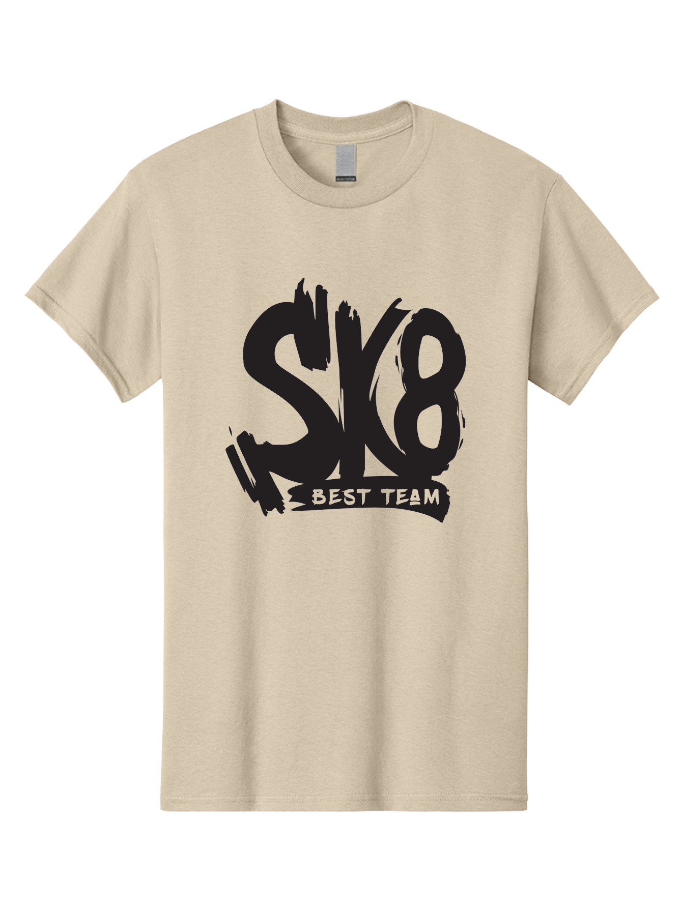 Sk8-Best-Team-1 Men'S Graphic Tee, 100% Cotton, Comfortable Casual Summer Wear, Machine Washable, Sk8 Best Team, Skate Team Logo, Skateboarding Graphics, Team Branding, Urban Sports, Action Sports, Skate Culture, Team Identity Aac163