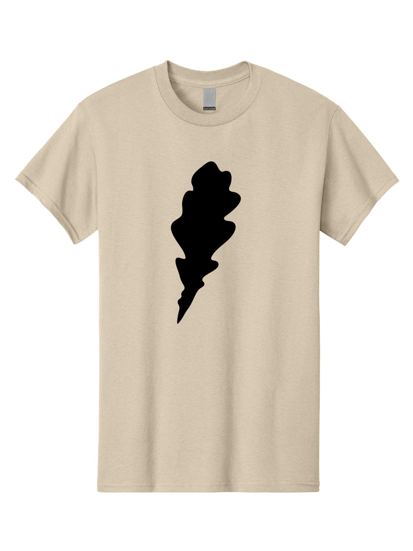 Lightning-Bolt Men'S Graphic Tee, 100% Cotton, Comfortable Casual Summer Wear, Machine Washable, Black Lightning Bolt, Abstract Shape, Electric Symbol, Bold Graphic, Modern Design, Energy Icon Aac223