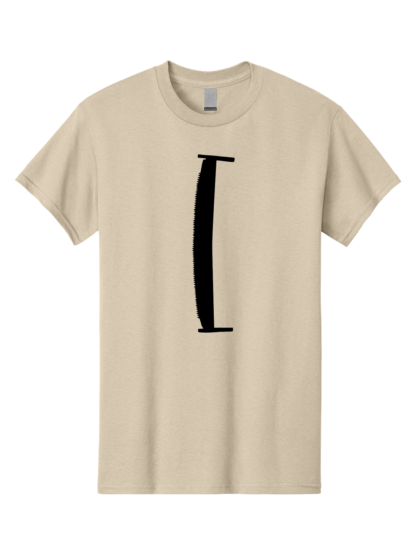 Two-Man-Crosscut-Saw Men'S Graphic Tee, 100% Cotton, Comfortable Casual Summer Wear, Machine Washable, Two-Man Crosscut Saw, Handsaw, Hand Saw, Timber Cutting, Logging Tool, Woodworking Equipment, Carpentry Tool, Manual Saw, Traditional Saw Aac247