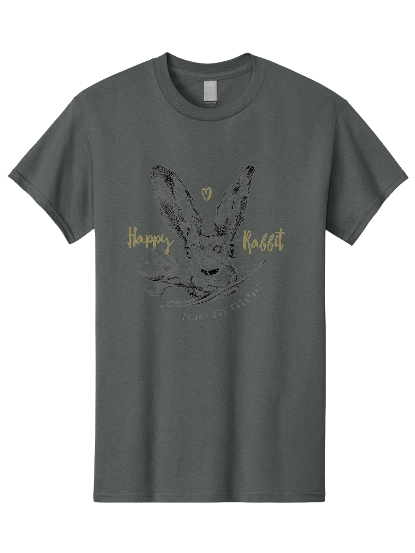 Happy-Passover Men'S Graphic Tee, 100% Cotton, Comfortable Casual Summer Wear, Machine Washable, Funny Bunny, Easter Bunny, Hares, Furry Friends, Cartoon Rabbits, Cute Animals, Easter Eggs, Funny And Creative Aac258