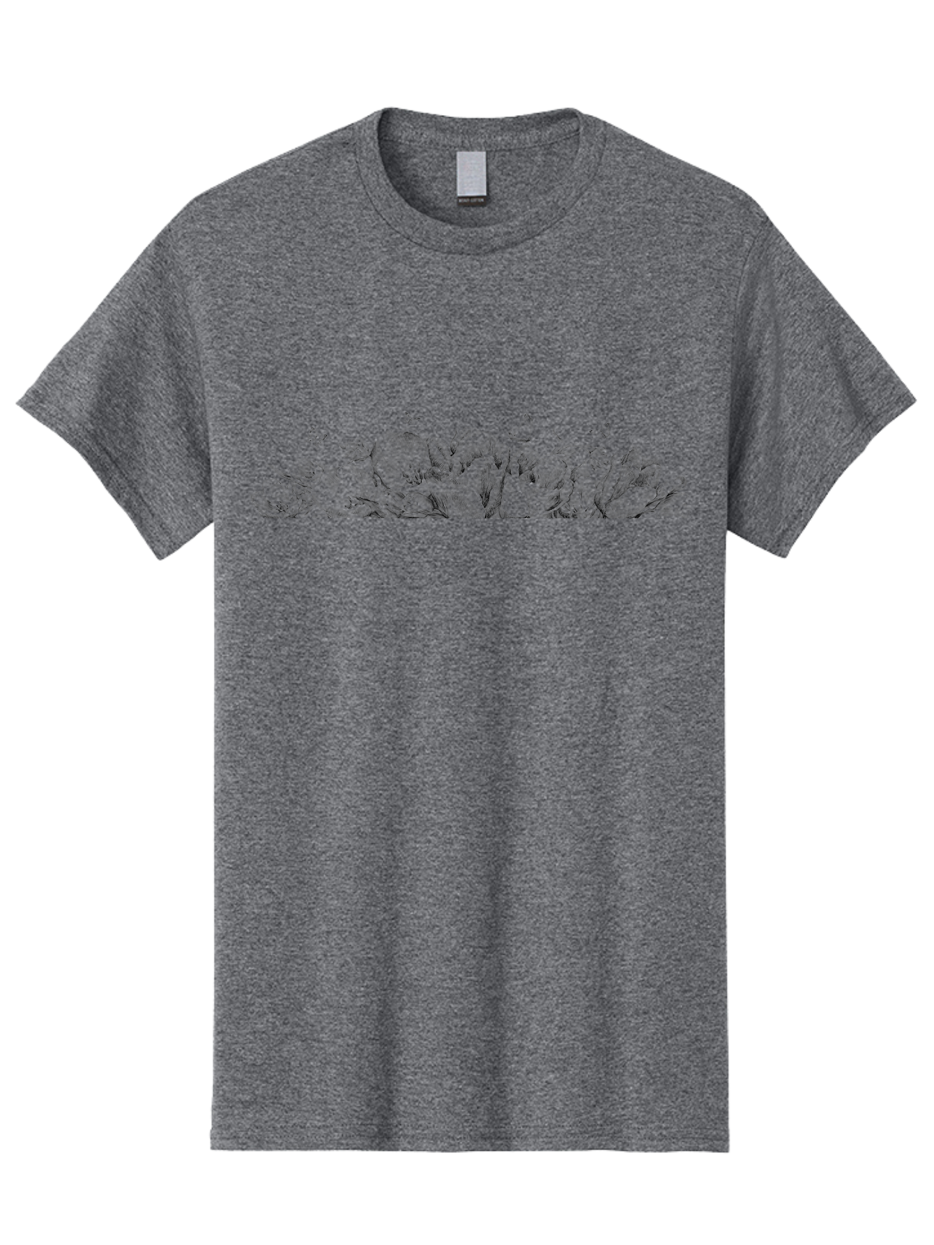 Roses-And-Butterflies Men'S Graphic Tee, 100% Cotton, Comfortable Casual Summer Wear, Machine Washable, Roses, Butterflies, Floral Arrangement, Elegant Flowers, Delicate Butterflies, Vintage Style, Romantic Ambiance, Floral Beauty, Aac273