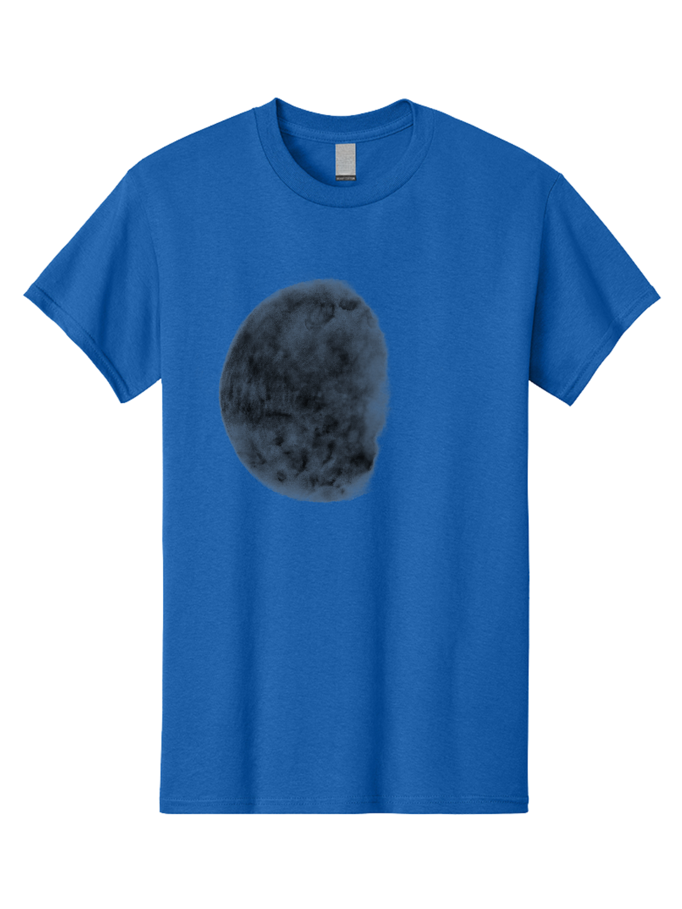 Dark-Orb Men'S Graphic Tee, 100% Cotton, Comfortable Casual Summer Wear, Machine Washable, Dark Green Sphere, Textured Surface, Mysterious Object, Abstract Design, Unique Visual Effect, 3D Rendering, Spherical Shape, Digital Art, Aac302