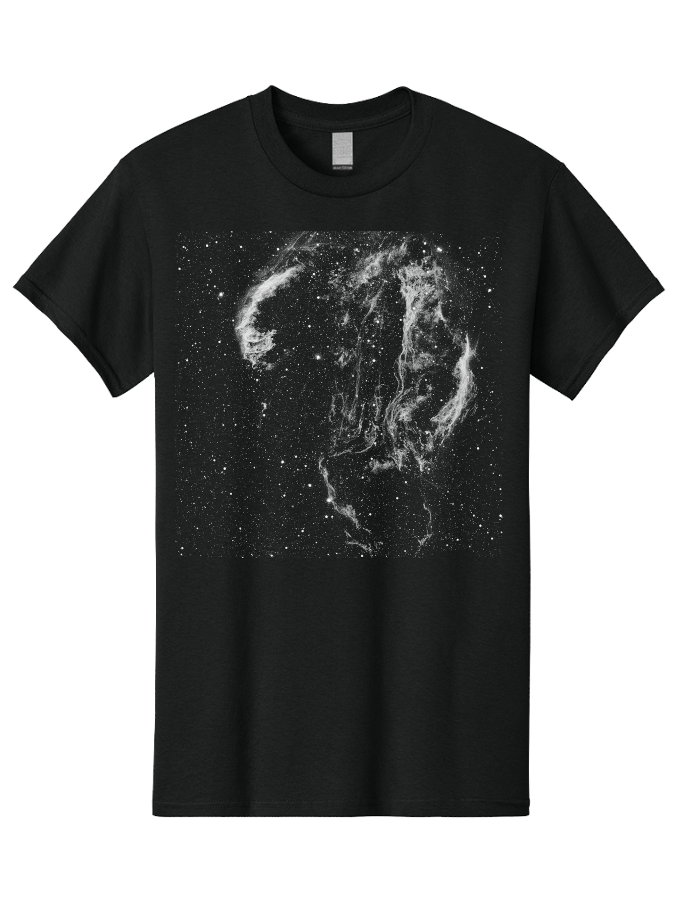 White-Smoke-On-Green Men'S Graphic Tee, 100% Cotton, Comfortable Casual Summer Wear, Machine Washable, Smoke Or Dust Cloud, Abstract Design, White Particles, Dynamic Movement, Textured Effect, Artistic Visualization, Creative Element Aac363