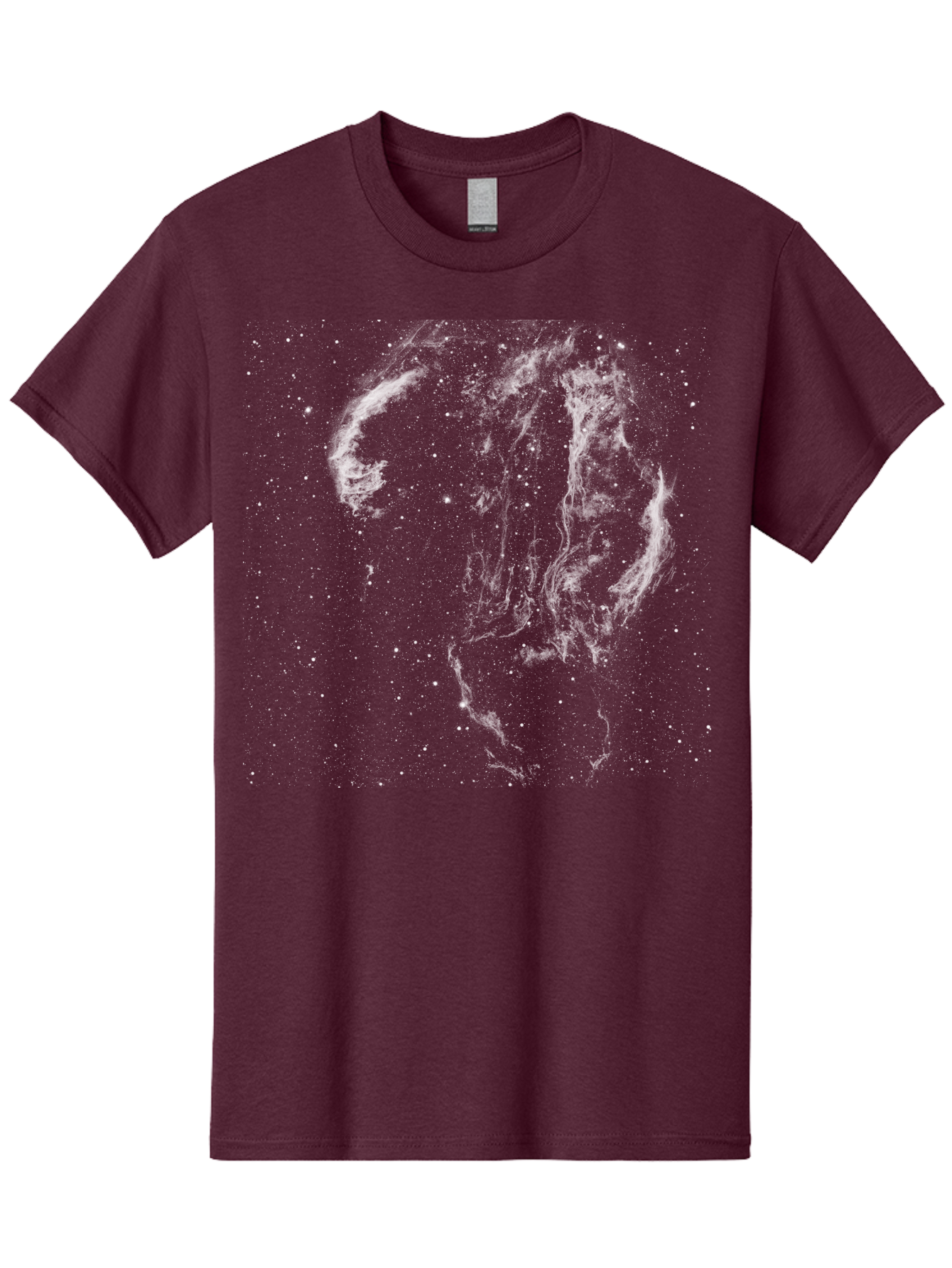 White-Smoke-On-Green Men'S Graphic Tee, 100% Cotton, Comfortable Casual Summer Wear, Machine Washable, Smoke Or Dust Cloud, Abstract Design, White Particles, Dynamic Movement, Textured Effect, Artistic Visualization, Creative Element Aac363