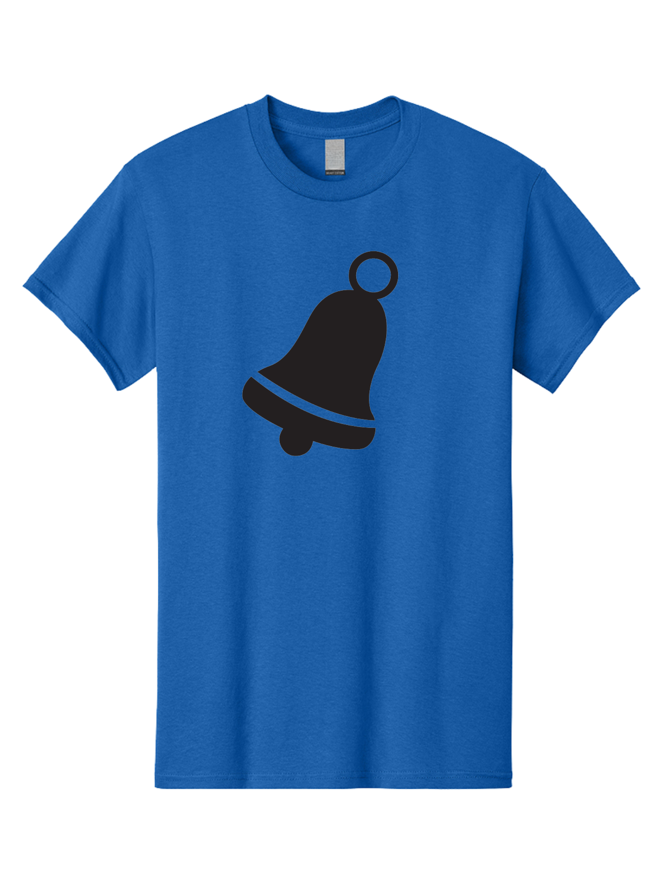 Bell-Icon Men'S Graphic Tee, 100% Cotton, Comfortable Casual Summer Wear, Machine Washable, Notification Symbol, Alert Icon, Reminder Sign, Notification Bell, Message Alert, Bell Notification, Social Media Notification, App Notification Aac509