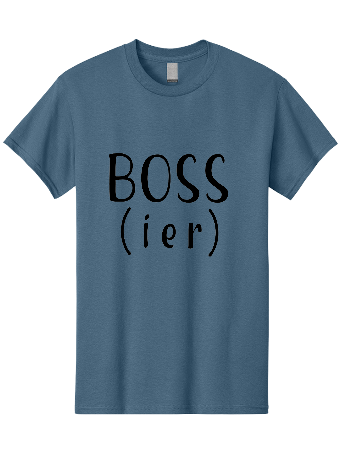 Boss-Ier Men'S Graphic Tee, 100% Cotton, Comfortable Casual Summer Wear, Machine Washable, Boss, Leadership, Authority, Management, Empowerment, Motivation, Confidence, Career Success, Professional Growth, Leadership Skills Aac539