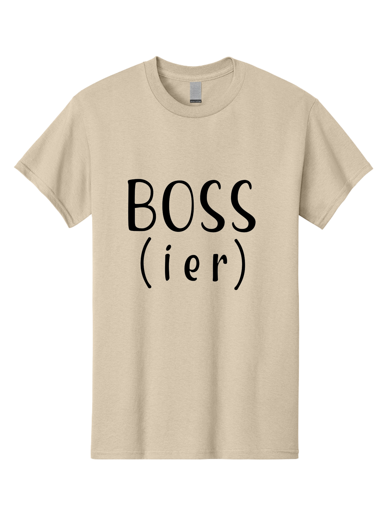 Boss-Ier Men'S Graphic Tee, 100% Cotton, Comfortable Casual Summer Wear, Machine Washable, Boss, Leadership, Authority, Management, Empowerment, Motivation, Confidence, Career Success, Professional Growth, Leadership Skills Aac539