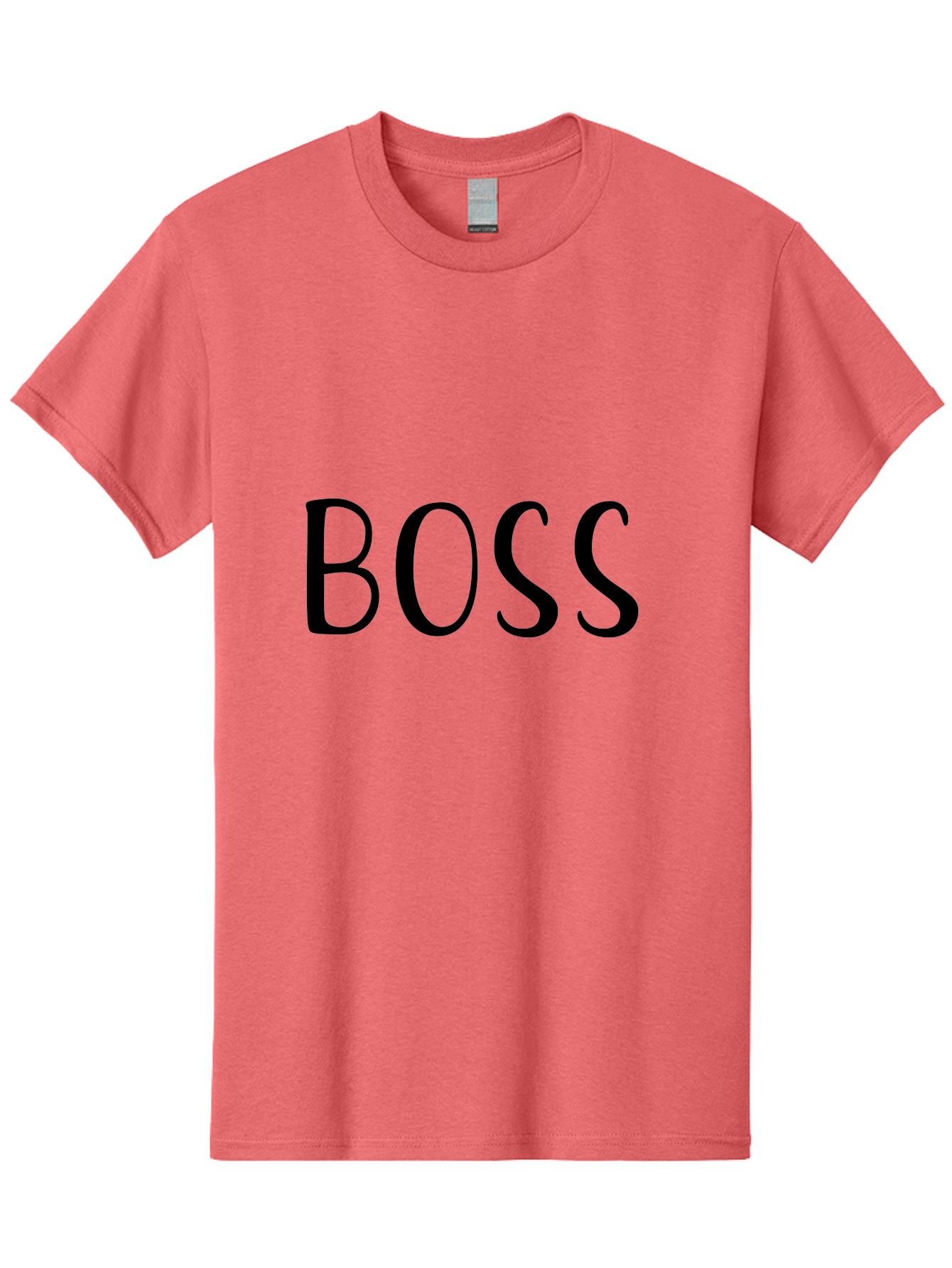 Boss Men'S Graphic Tee, 100% Cotton, Comfortable Casual Summer Wear, Machine Washable, Leadership, Authority, Power, Confidence, Boss Mode, Leadership Skills, Confident Attitude, Motivation Aac540