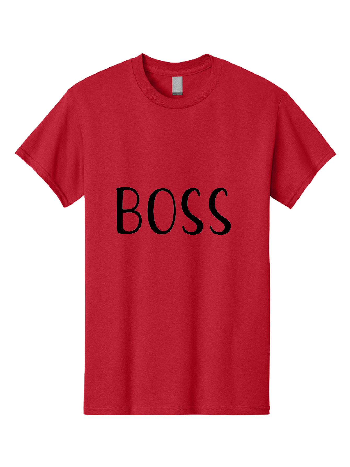 Boss Men'S Graphic Tee, 100% Cotton, Comfortable Casual Summer Wear, Machine Washable, Leadership, Authority, Power, Confidence, Boss Mode, Leadership Skills, Confident Attitude, Motivation Aac540