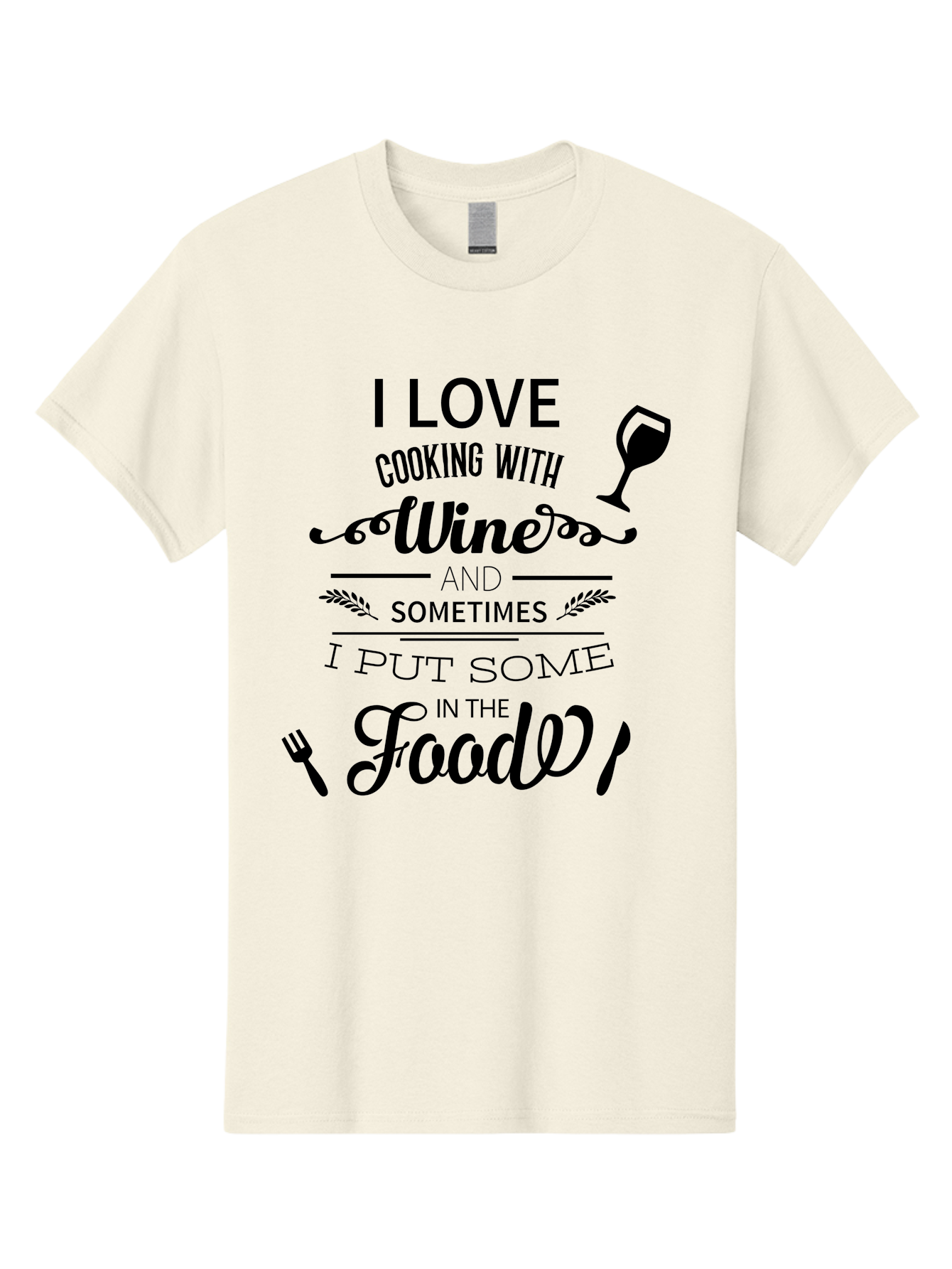 Cooking-With-Wine Men'S Graphic Tee, 100% Cotton, Comfortable Casual Summer Wear, Machine Washable, Cooking With Wine, Wine Quote, Funny Kitchen Humor, Wine Lover Gift, Culinary Arts, Kitchen Decor Inspiration, Chef'S Wit Aac608