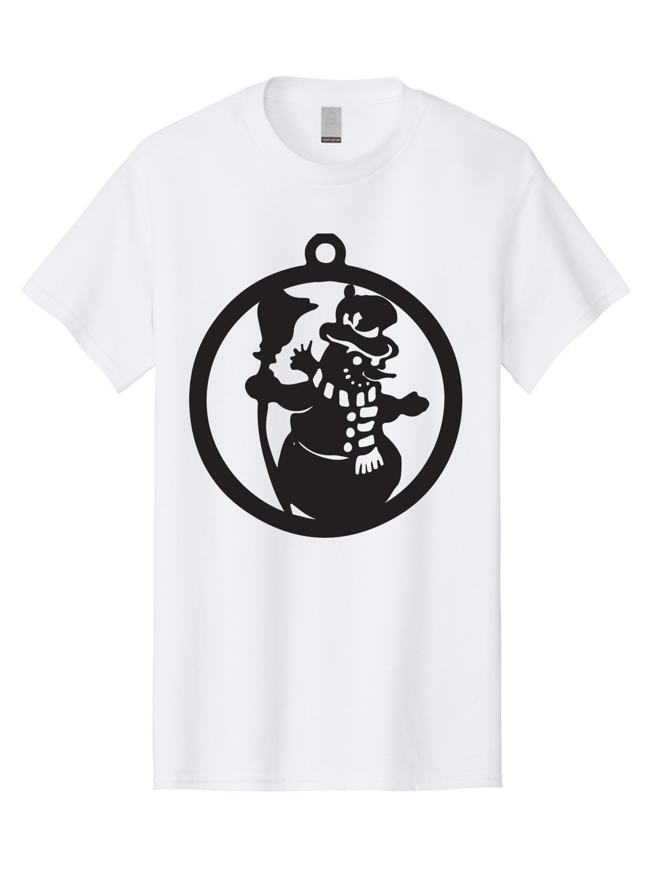 Duck-Hunt-Dog Men'S Graphic Tee, 100% Cotton, Comfortable Casual Summer Wear, Machine Washable, Magician Duck Character, Cartoon Silhouette, Mystical Illustration, Fantasy Art, Whimsical Design, Ornate Details, Medieval Inspired, Aac662